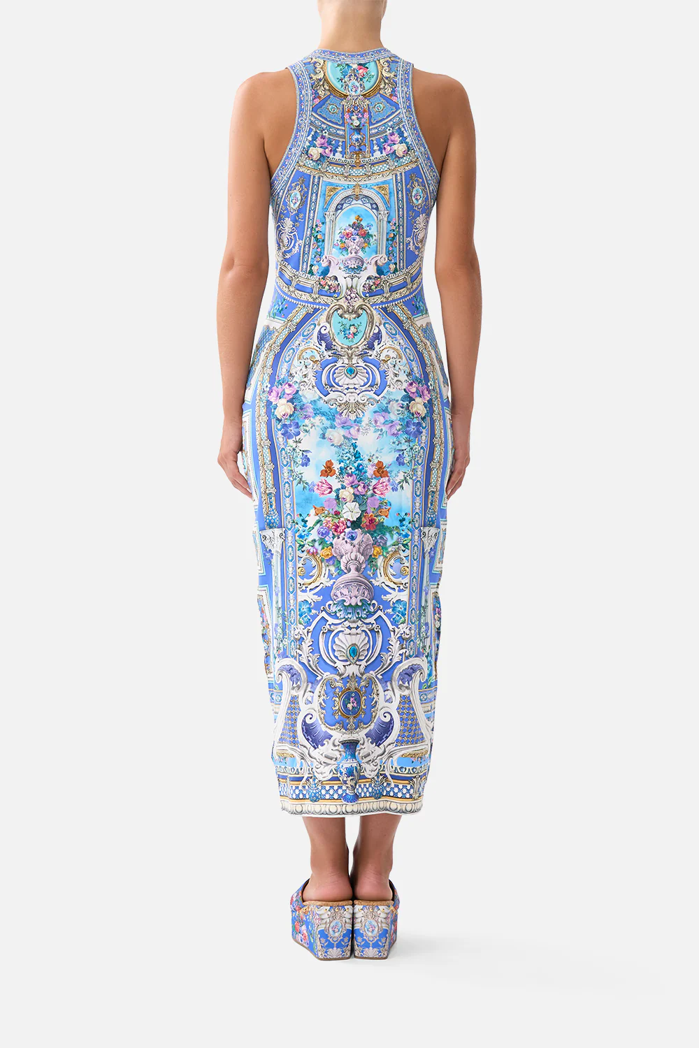 JERSEY TANK DRESS OTTOMAN OPULENCE - Image 2