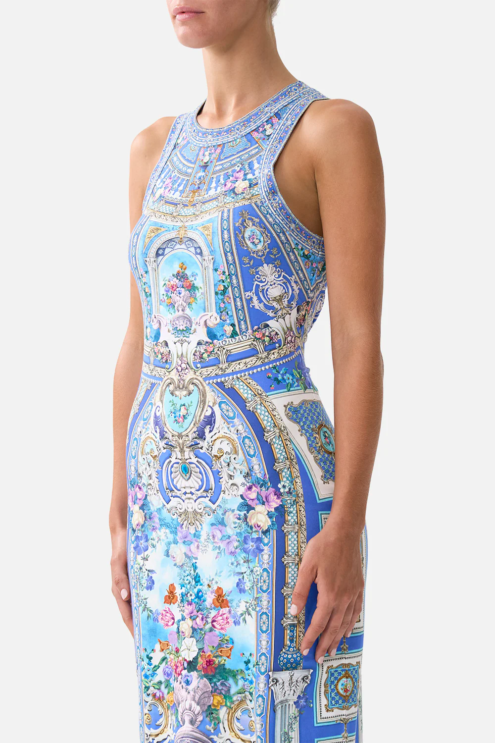 JERSEY TANK DRESS OTTOMAN OPULENCE - Image 5