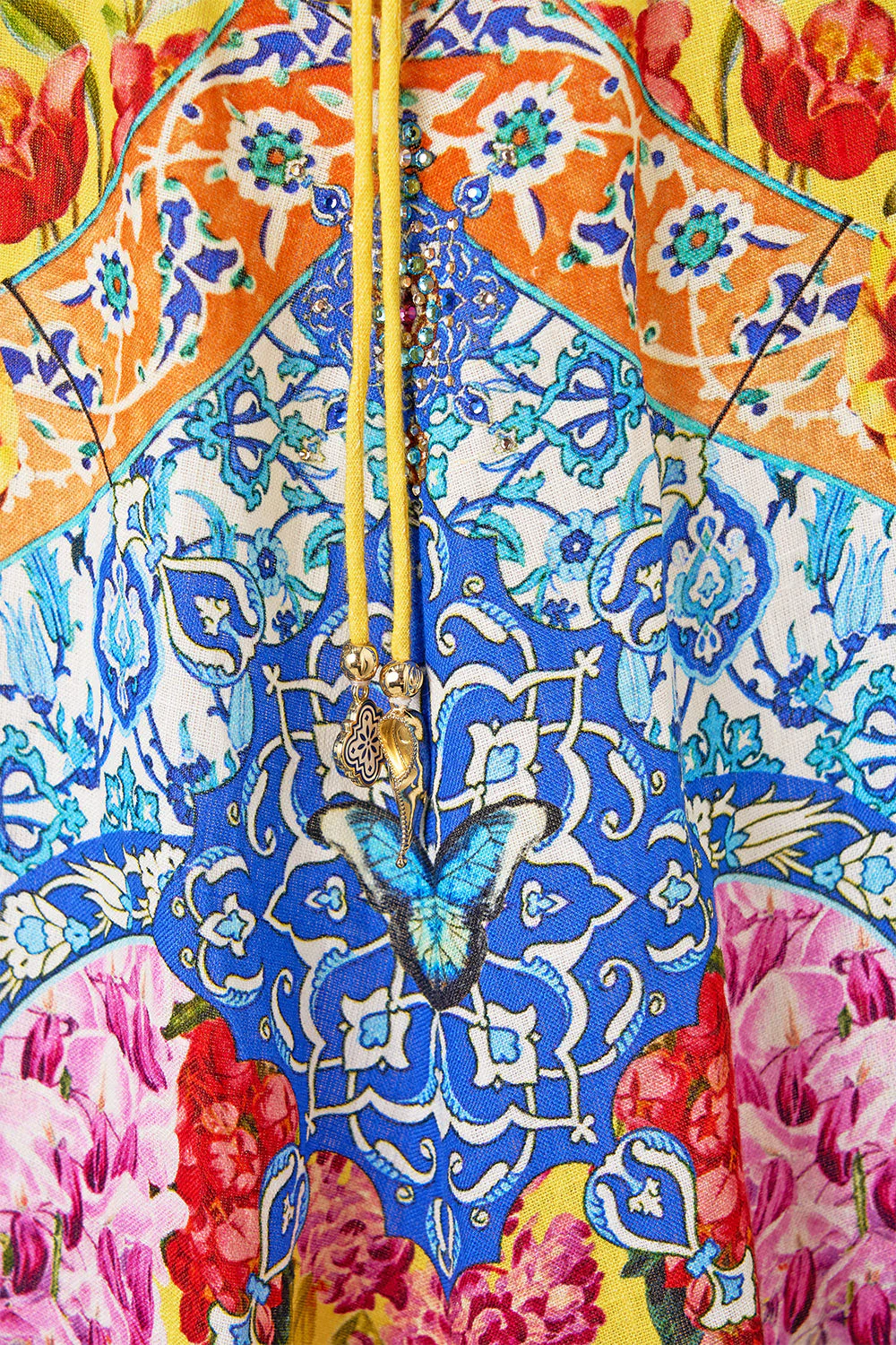 POCKET DRESS WITH LOW BACK & WIDE SLEEVES SULTANAHMET SUMMER - Image 8