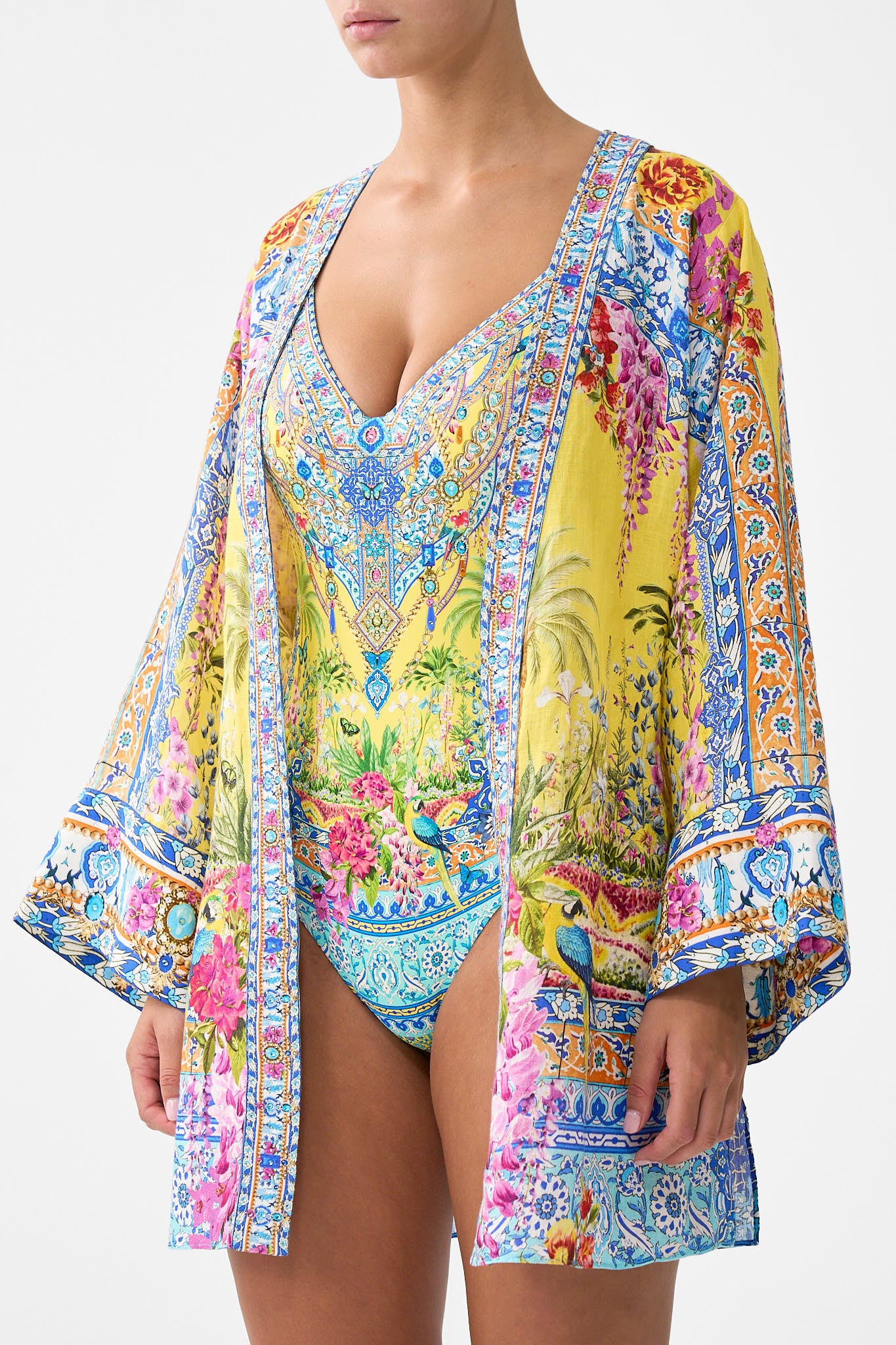 SHORT KIMONO WRAP SULTANAHMET SUMMER - Image 5