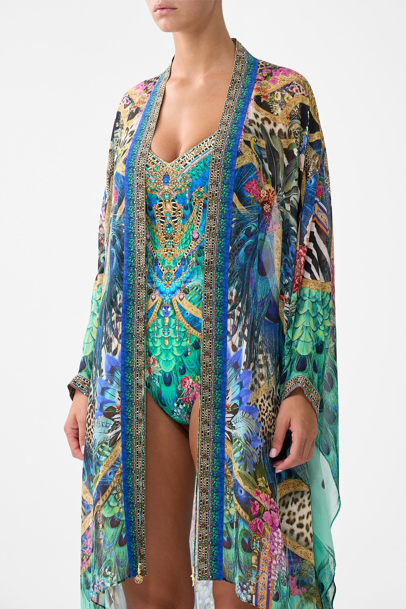 HIGH LOW DRAPED LAYER ANIMAL ALCHEMY - Image 5