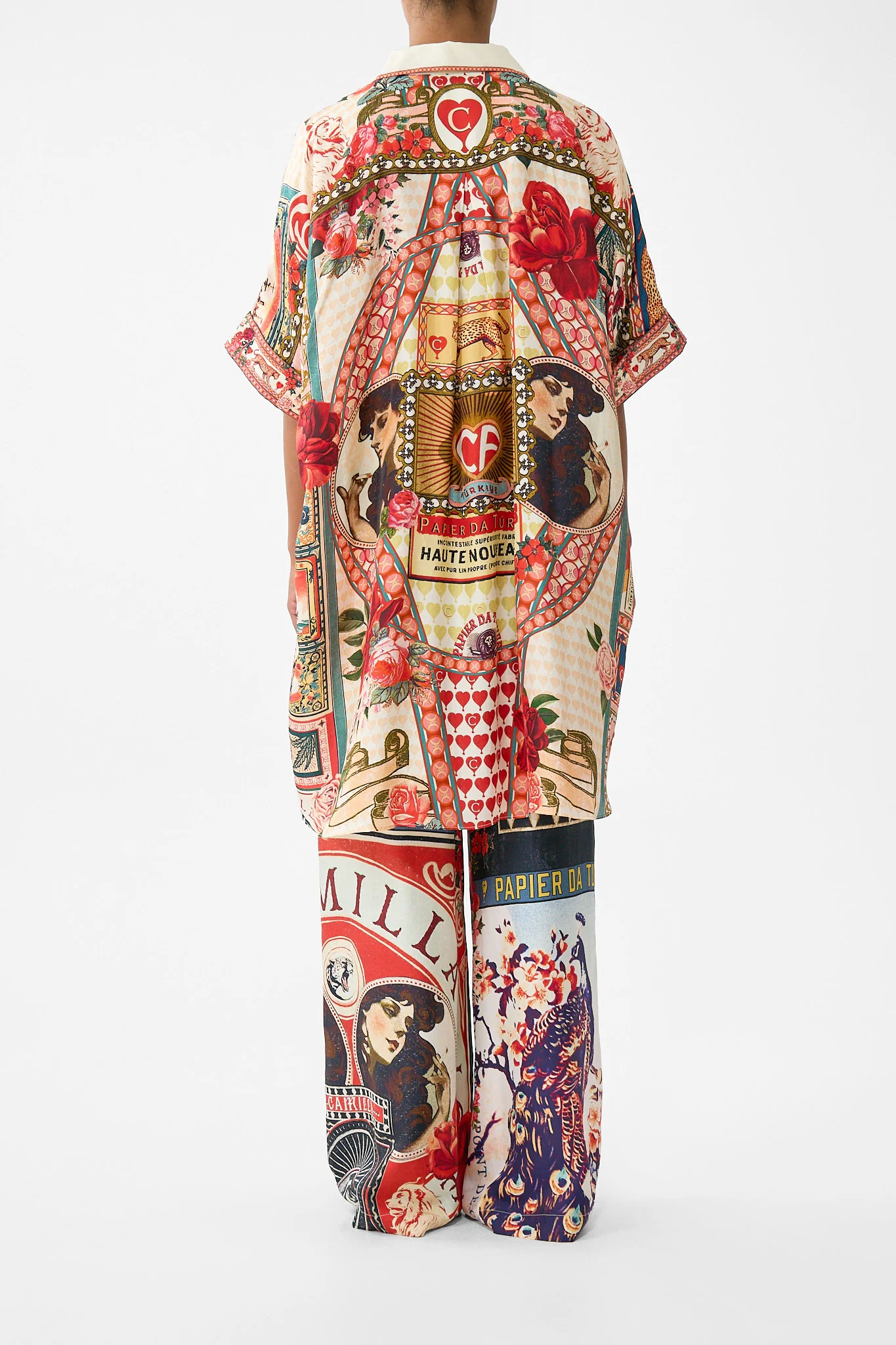 BUTTON FRONT LOUNGE PANT HIGH CLASS HOOKAH - Image 2