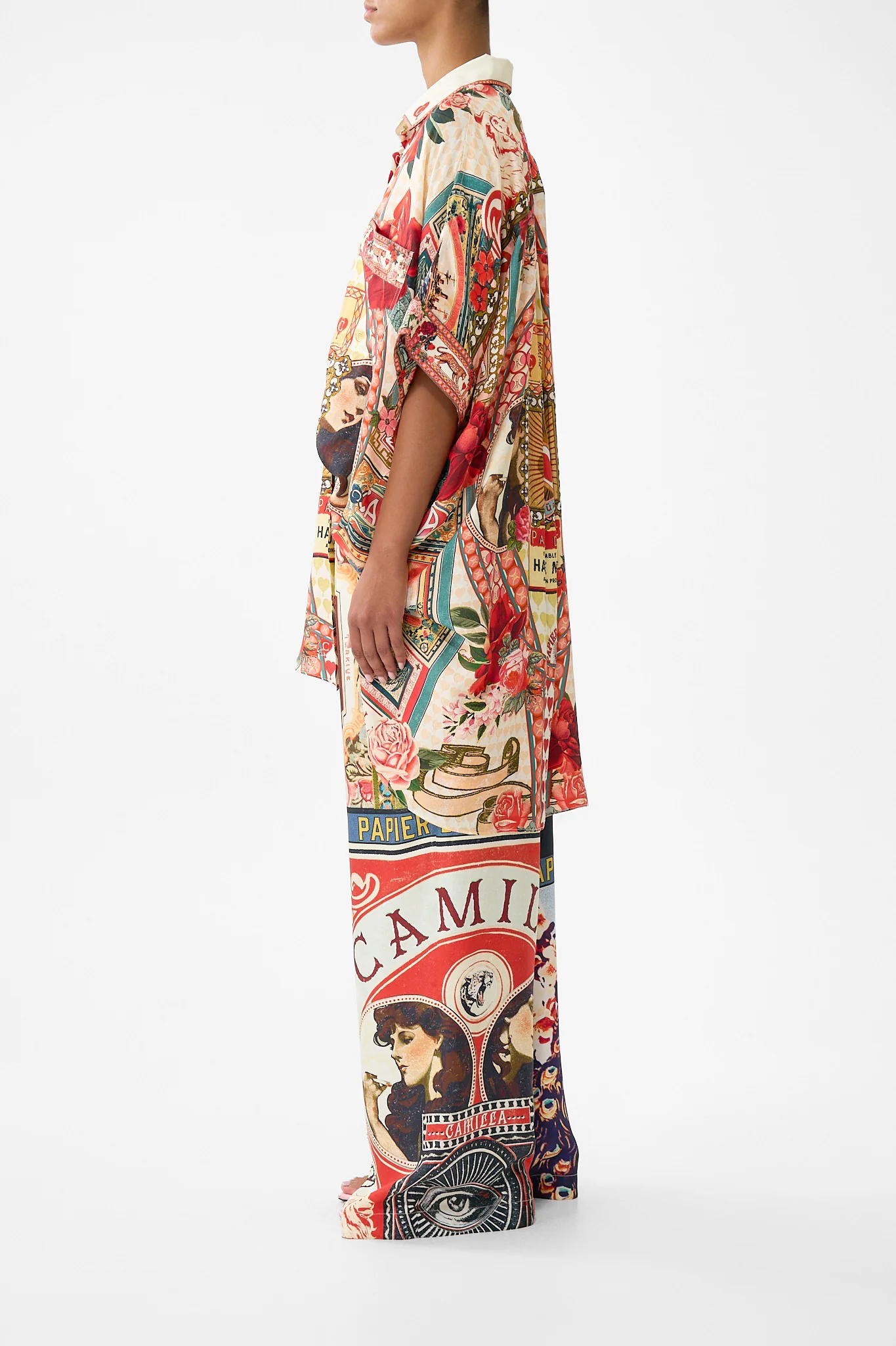 BUTTON FRONT LOUNGE PANT HIGH CLASS HOOKAH - Image 4
