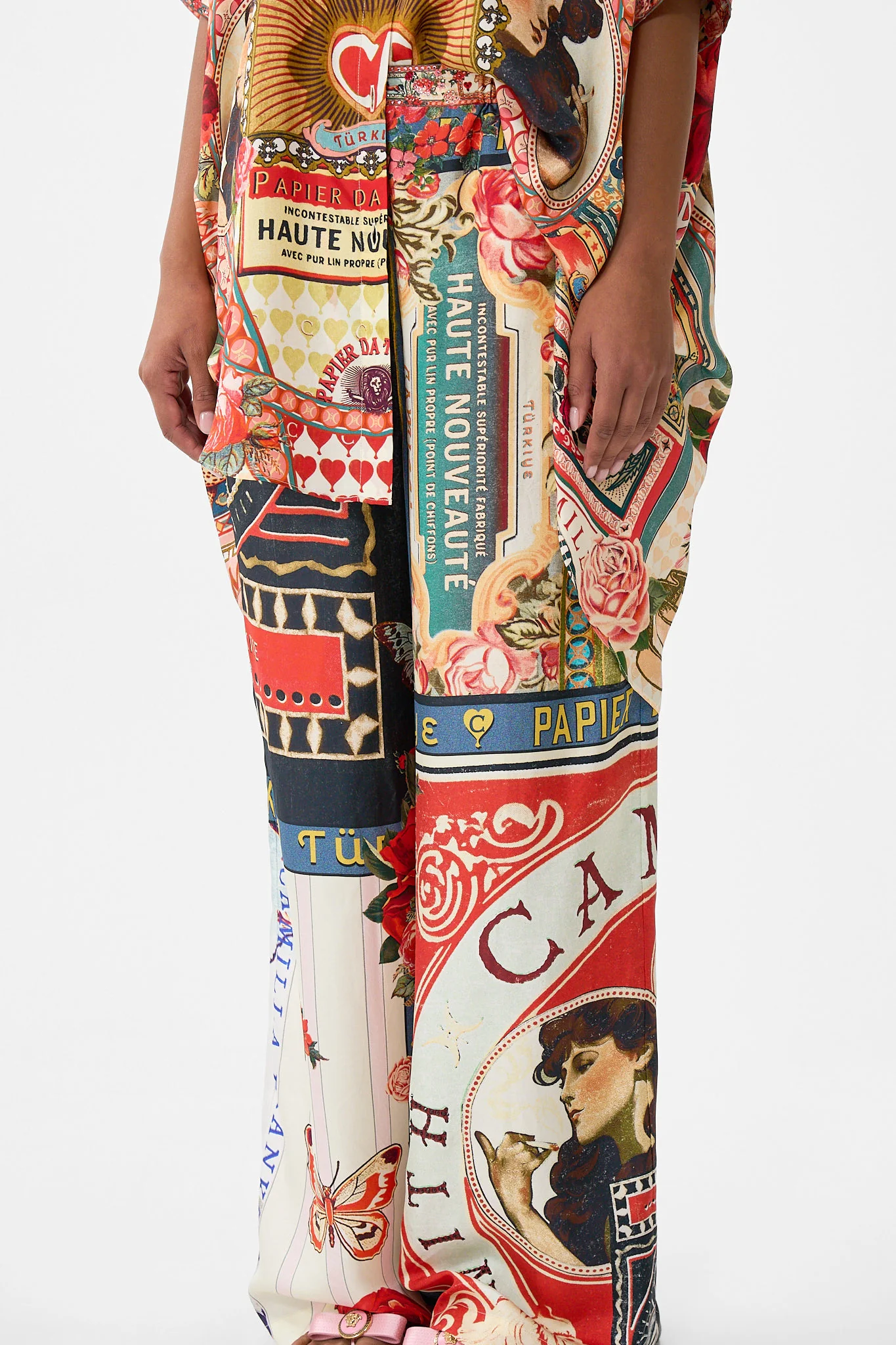 BUTTON FRONT LOUNGE PANT HIGH CLASS HOOKAH - Image 5