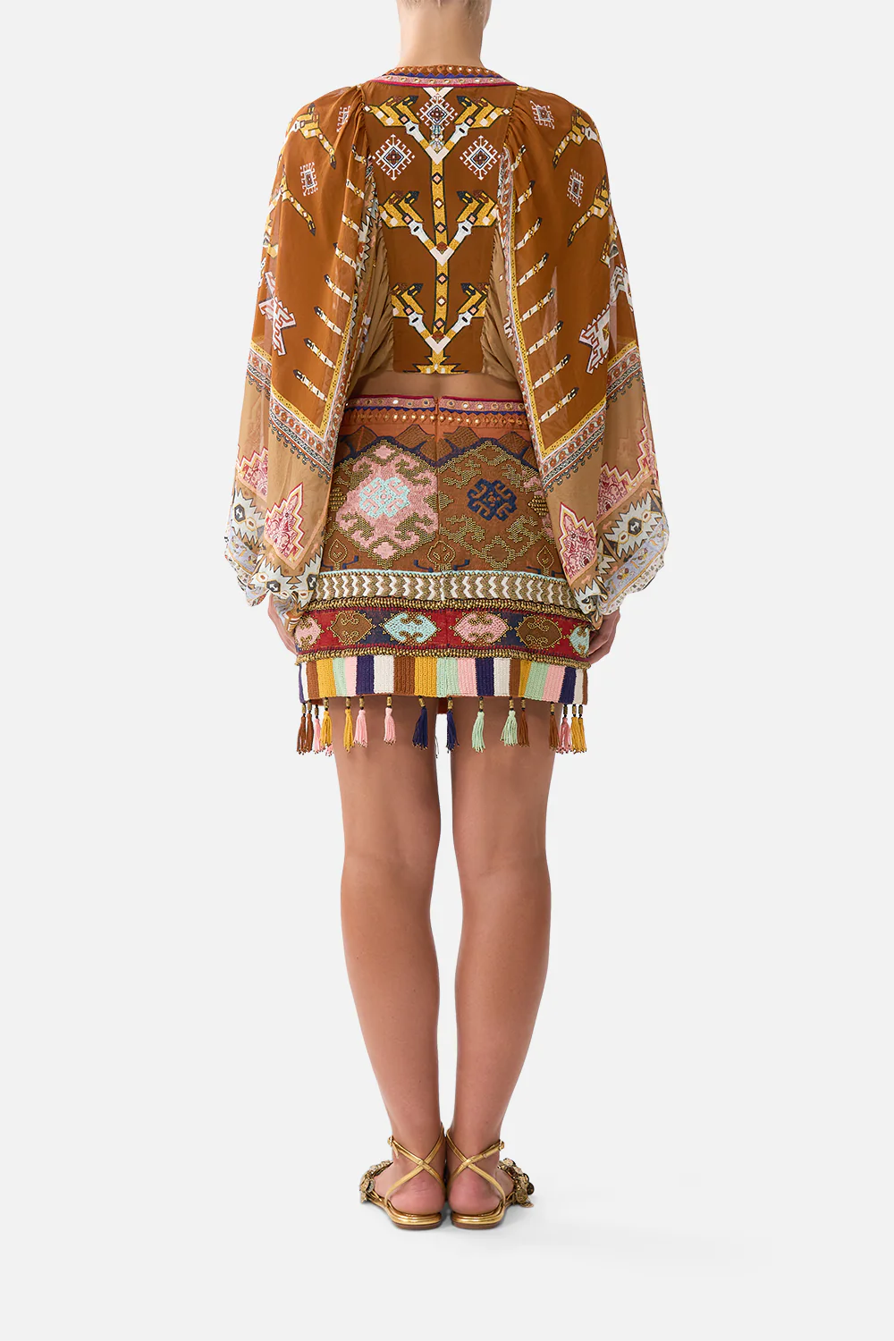 MINI SKIRT FABRIC OF TIME - Image 2
