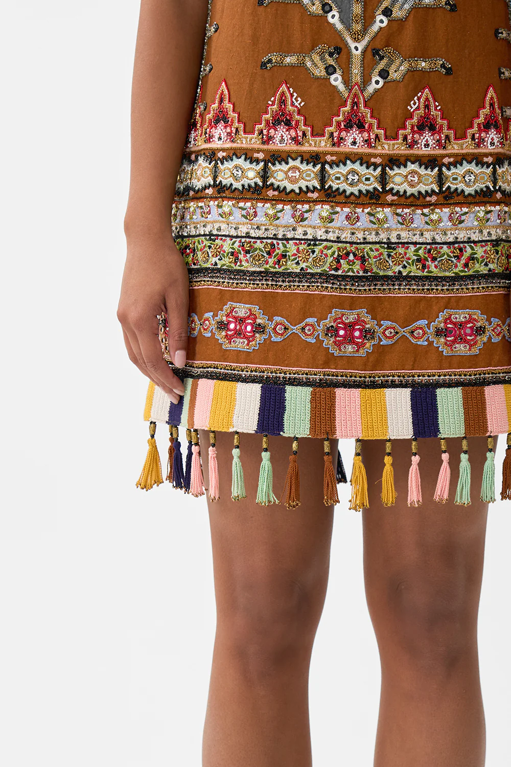 SQUARE NECK SHIFT DRESS FABRIC OF TIME - Image 6