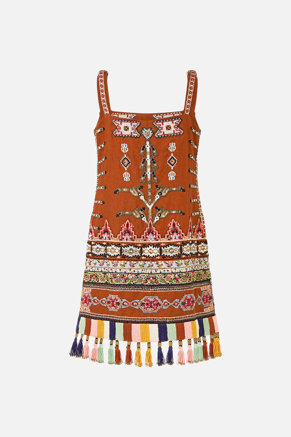 SQUARE NECK SHIFT DRESS FABRIC OF TIME - Image 7