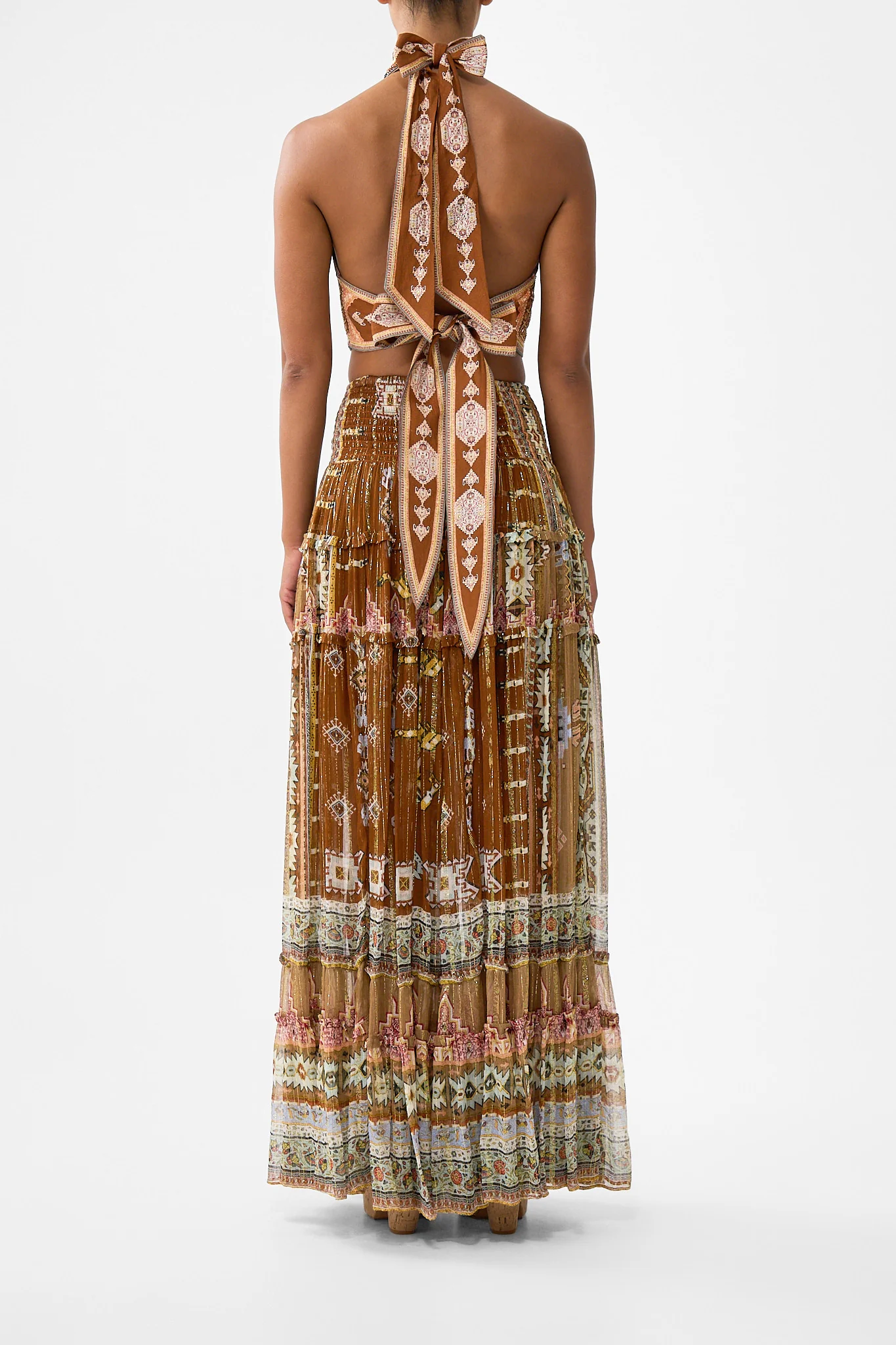 HALTER TIE BACK TOP FABRIC OF TIME - Image 2
