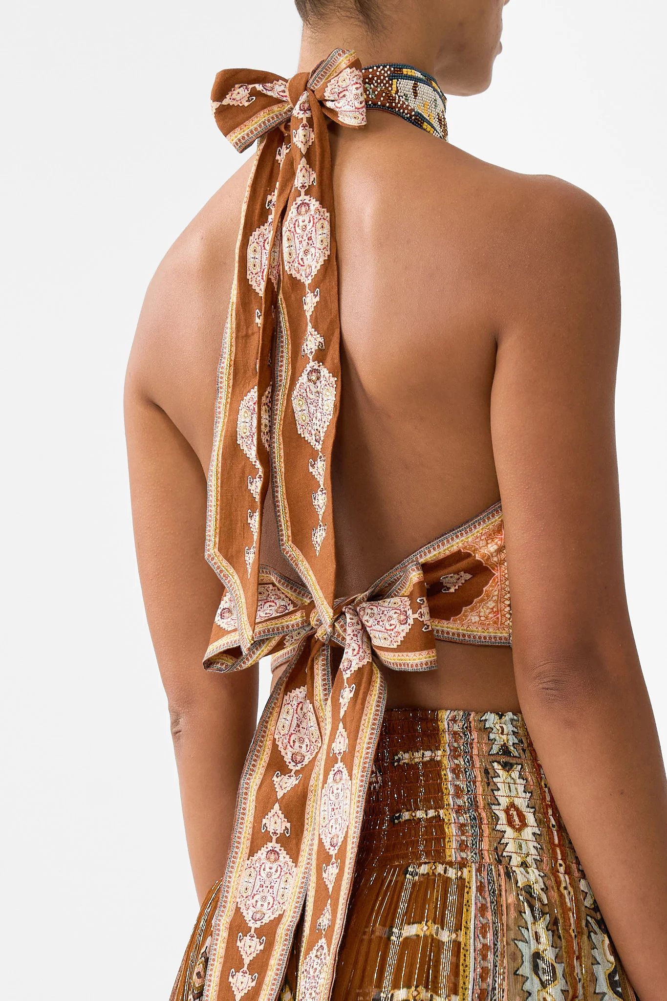 HALTER TIE BACK TOP FABRIC OF TIME - Image 6