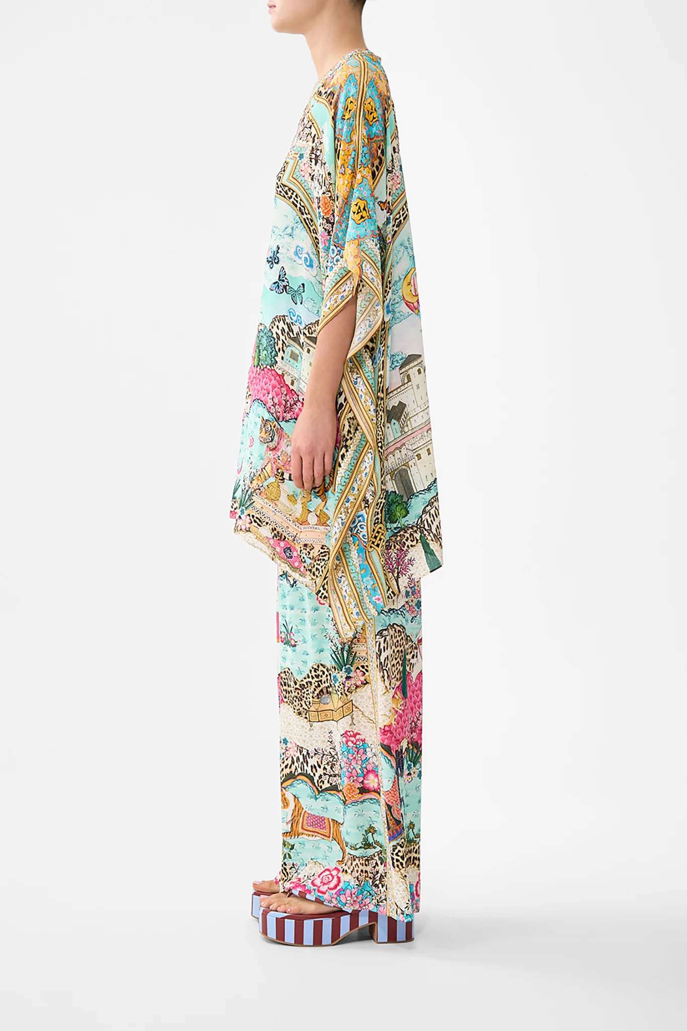 SHORT LACE UP KAFTAN MINIATURE MOMENTS - Image 4