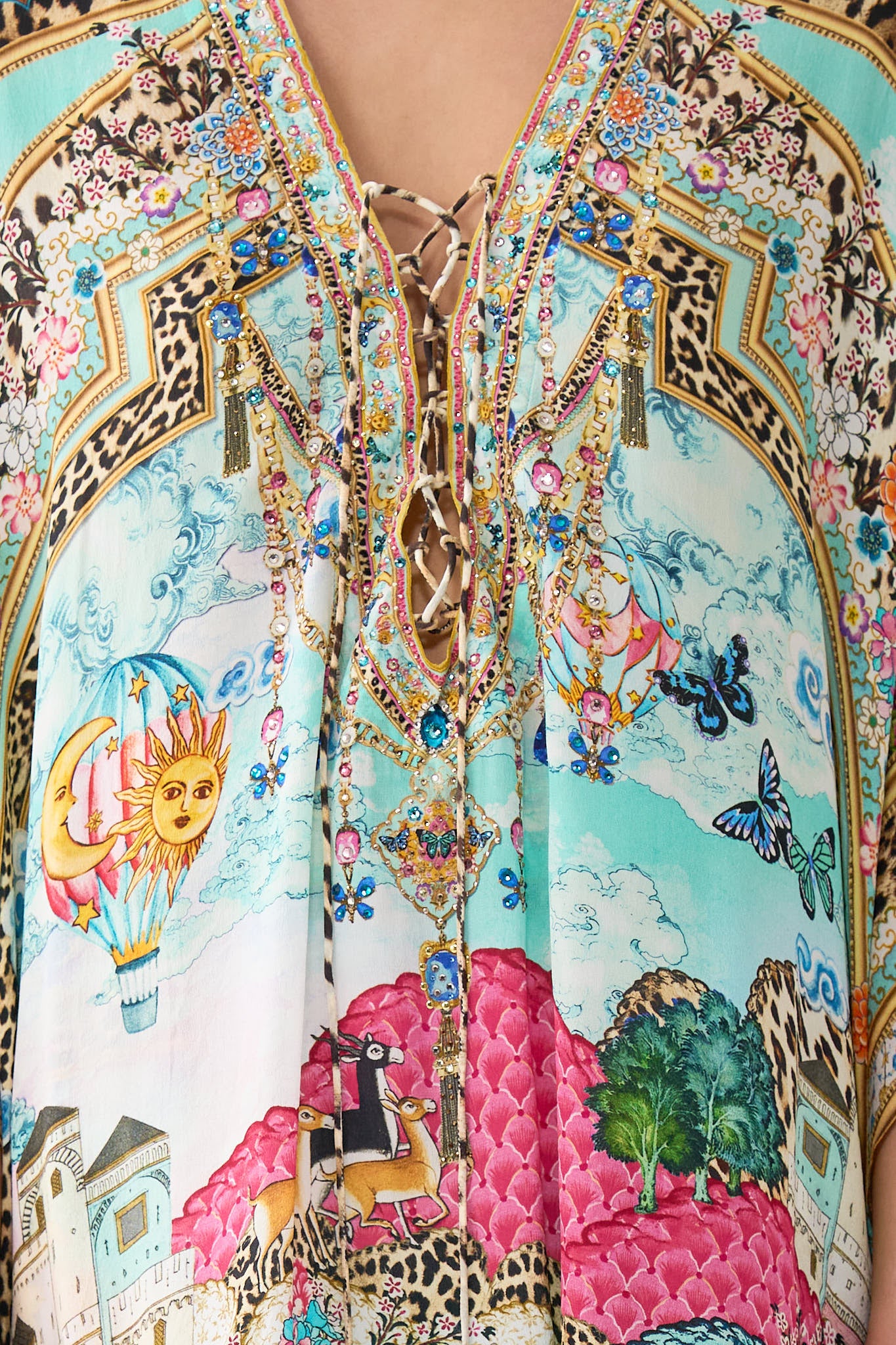 SHORT LACE UP KAFTAN MINIATURE MOMENTS - Image 6