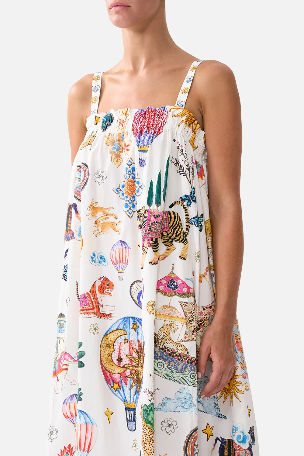 WIDE STRAP SUNDRESS KAPADOKYA KITSCH - Image 5