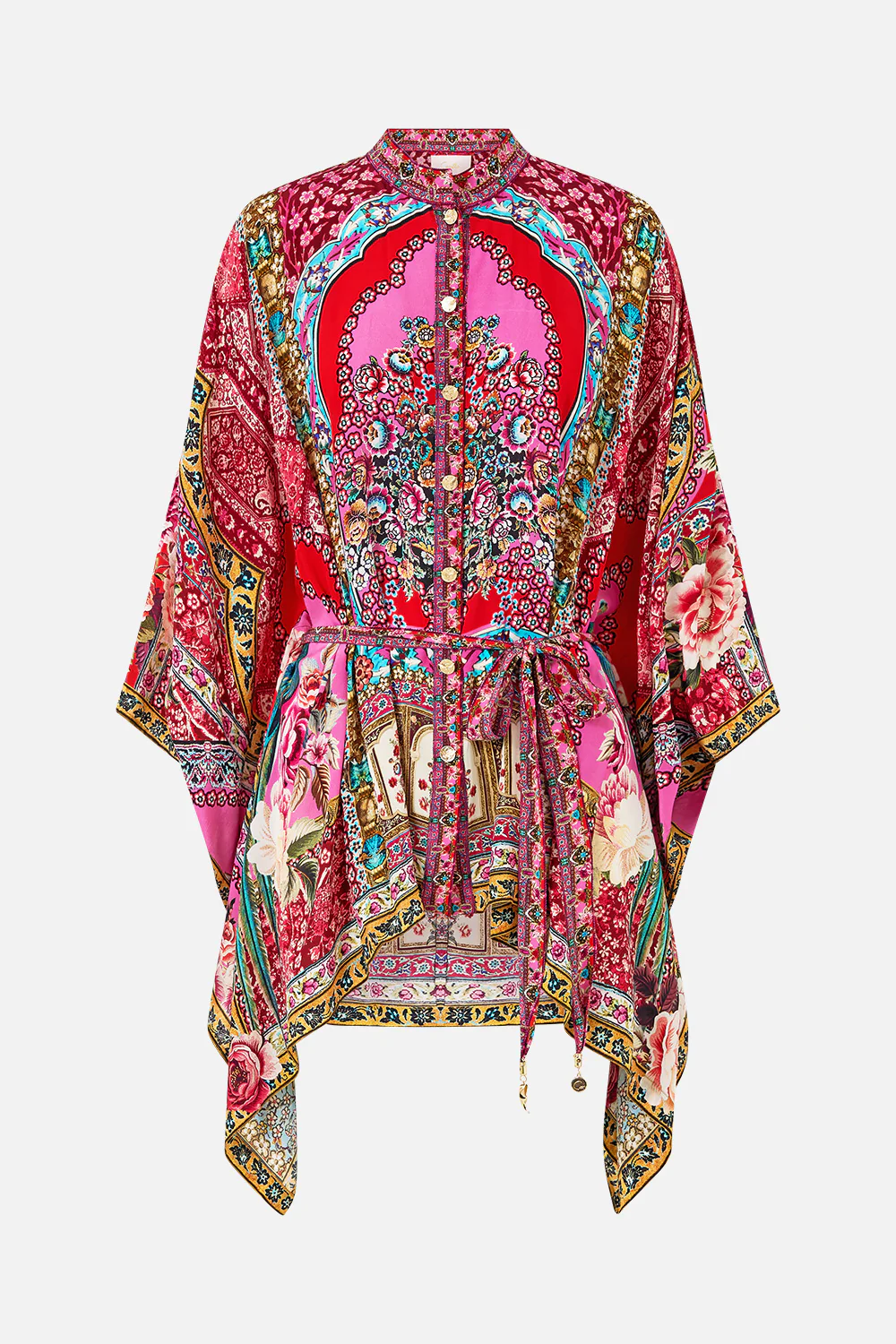 BUTTON THROUGH SCARF BLOUSE HEIRLOOM EMPIRE - Image 3