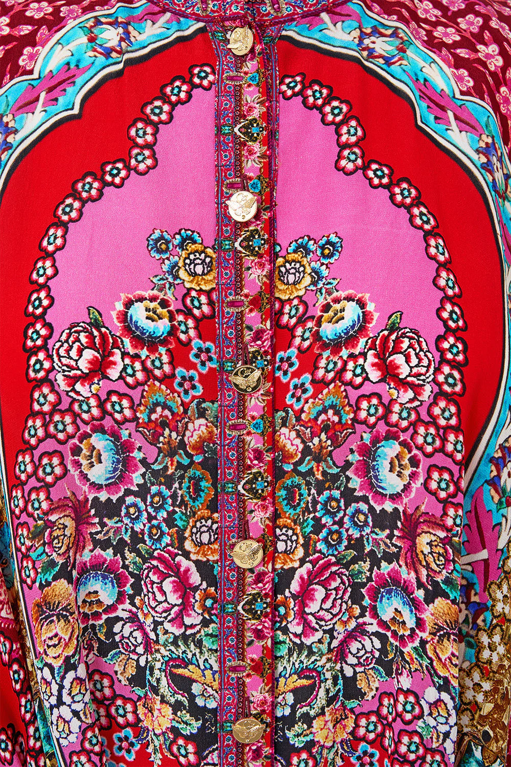 BUTTON THROUGH SCARF BLOUSE HEIRLOOM EMPIRE - Image 7