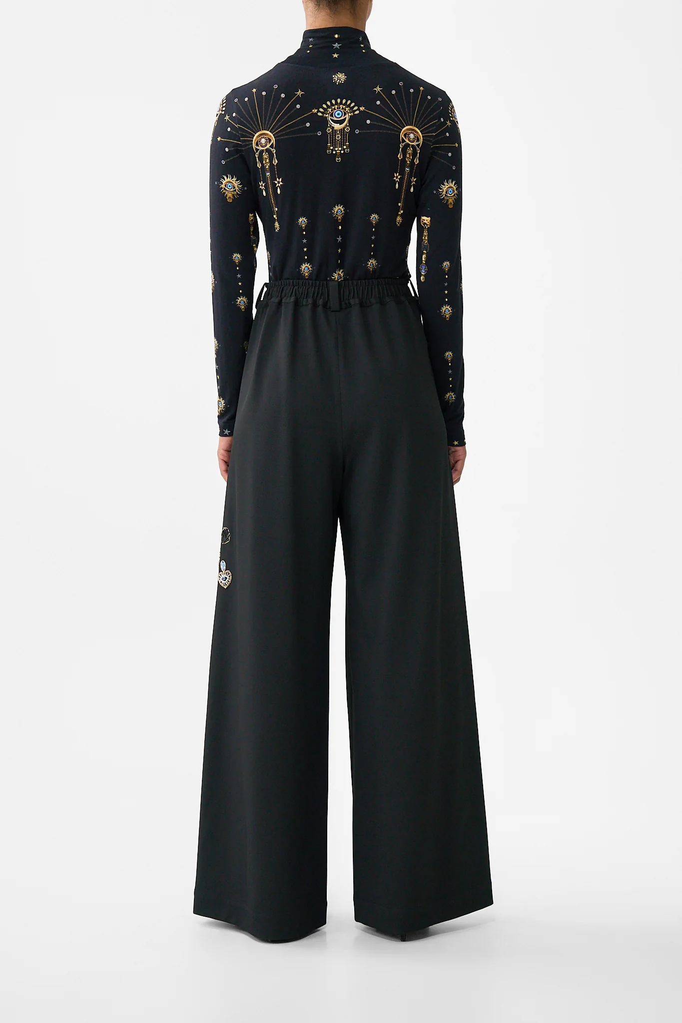 WIDE LEG WAISTED PANT AMULETS AND ALCHEMY - Image 2