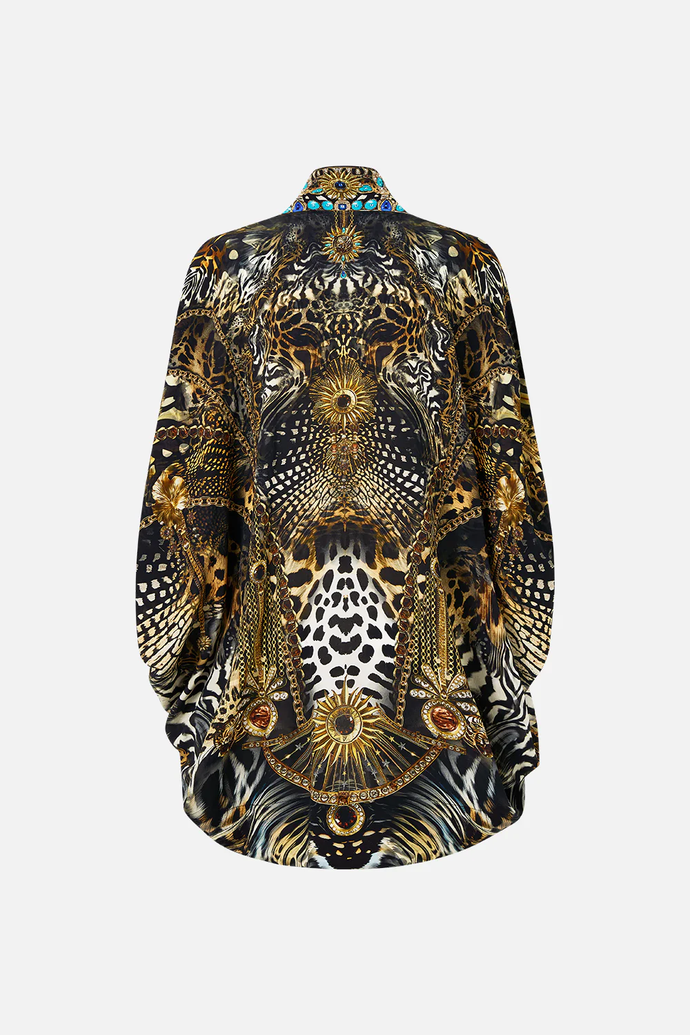 OPEN FRONT CARDI CAPE FELINE FOLKLORE - Image 7