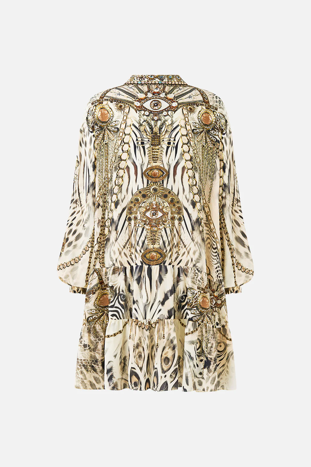 LONG SLEEVE TIERED SHORT DRESS LADY LIONHEART - Image 7