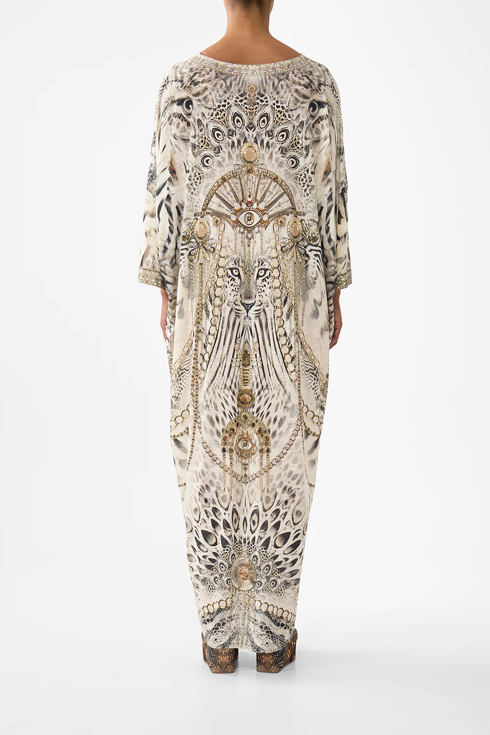 V NECK BATWING KAFTAN LADY LIONHEART - Image 2