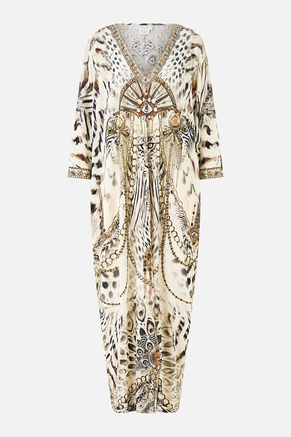 V NECK BATWING KAFTAN LADY LIONHEART - Image 3