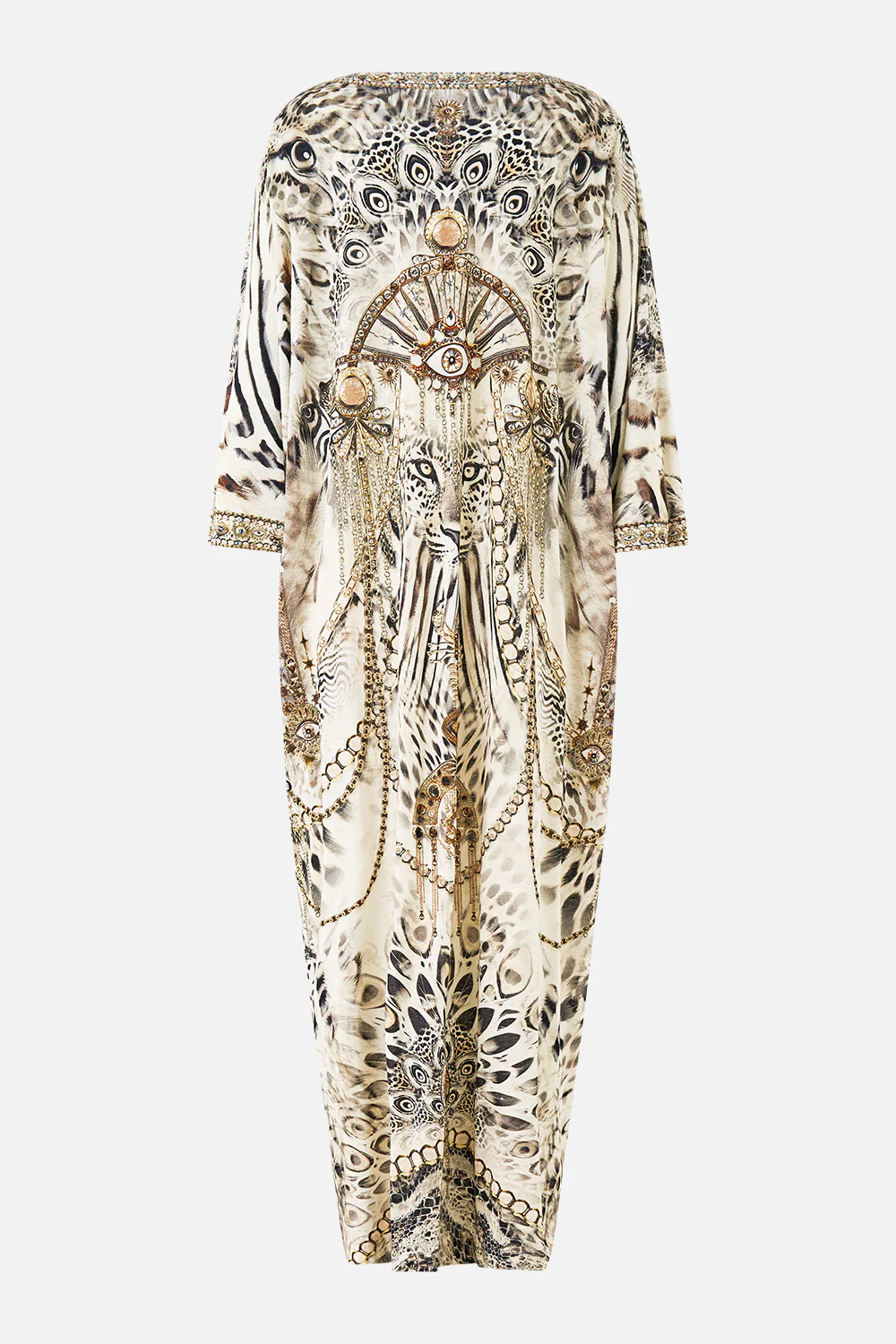 V NECK BATWING KAFTAN LADY LIONHEART - Image 6