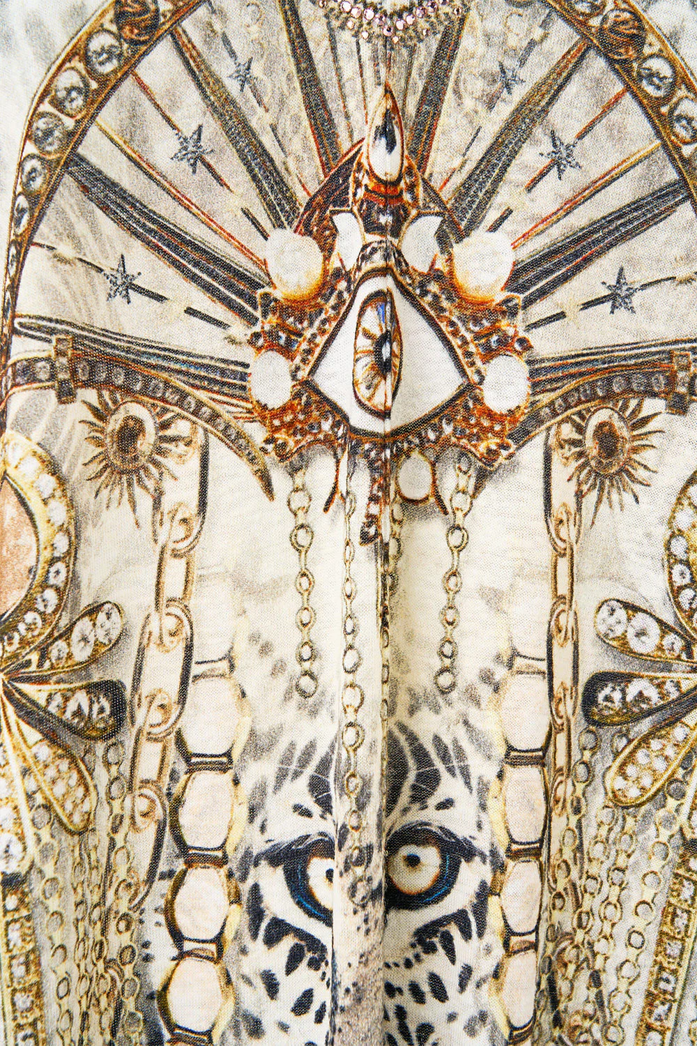 V NECK BATWING KAFTAN LADY LIONHEART - Image 7