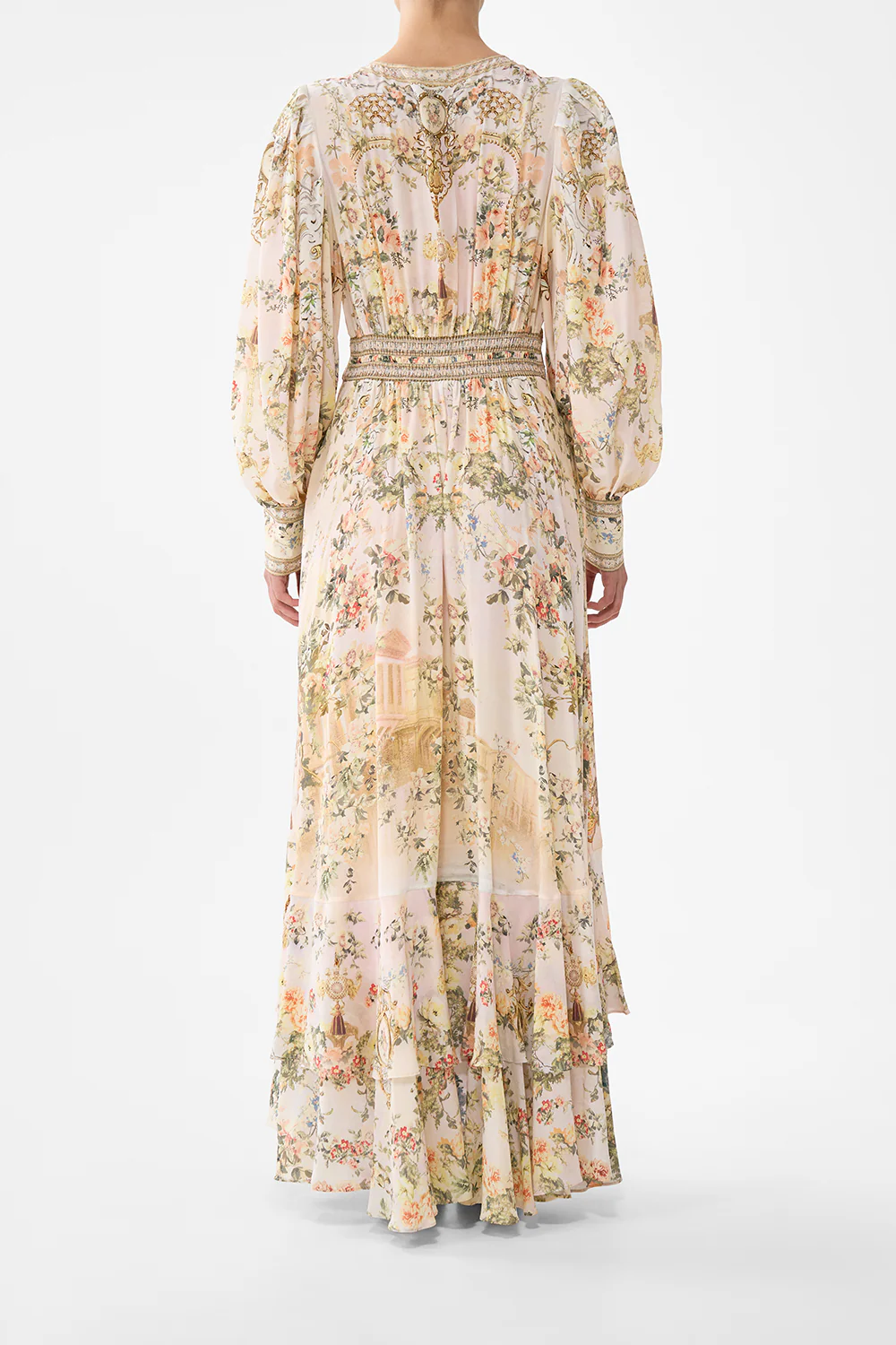 LONG BUTTON FRONT DRESS TWILIGHT IN ISTANBUL - Image 2