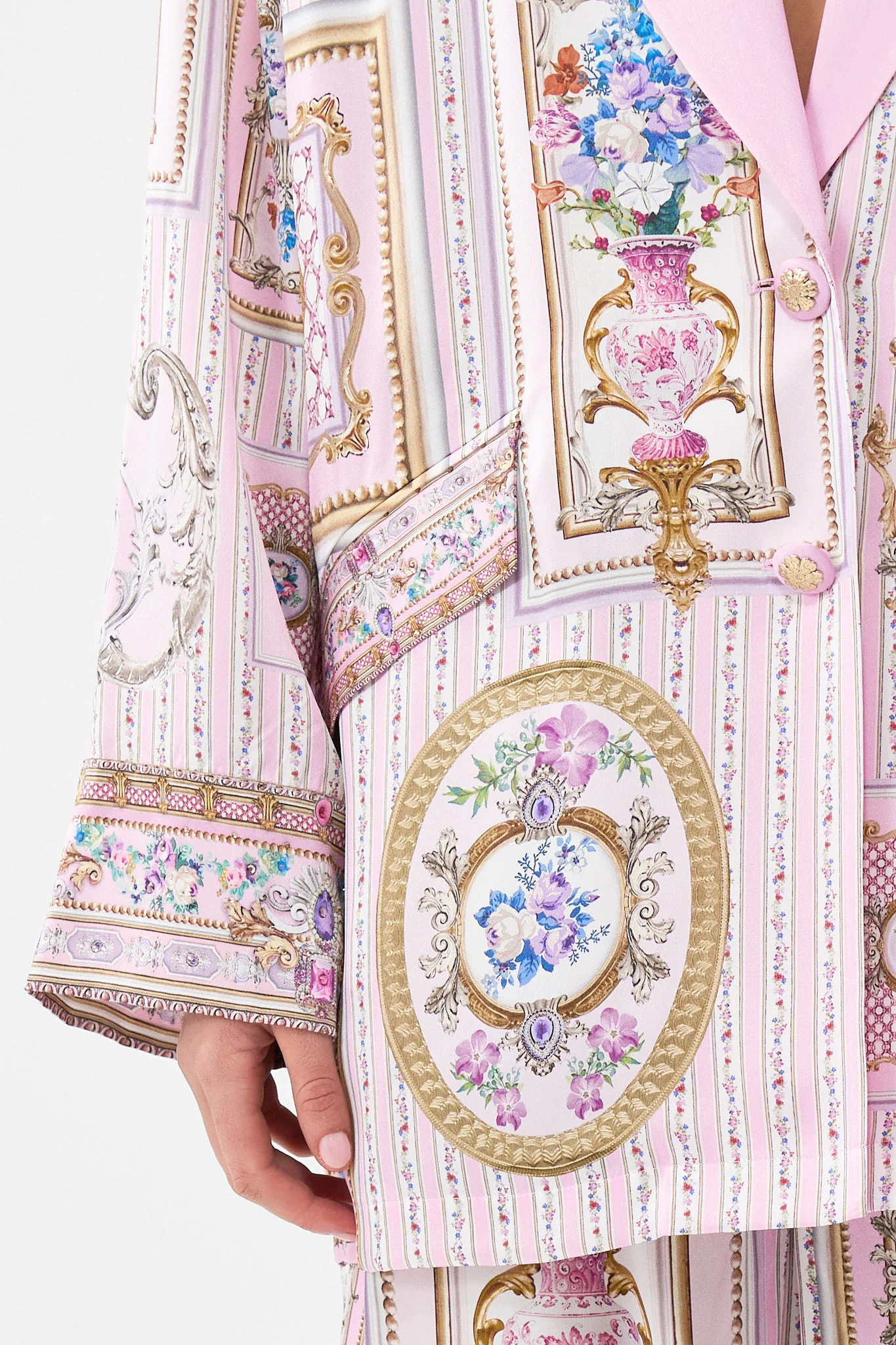RELAXED SUIT JACKET PALATIAL PASTELS - Image 7