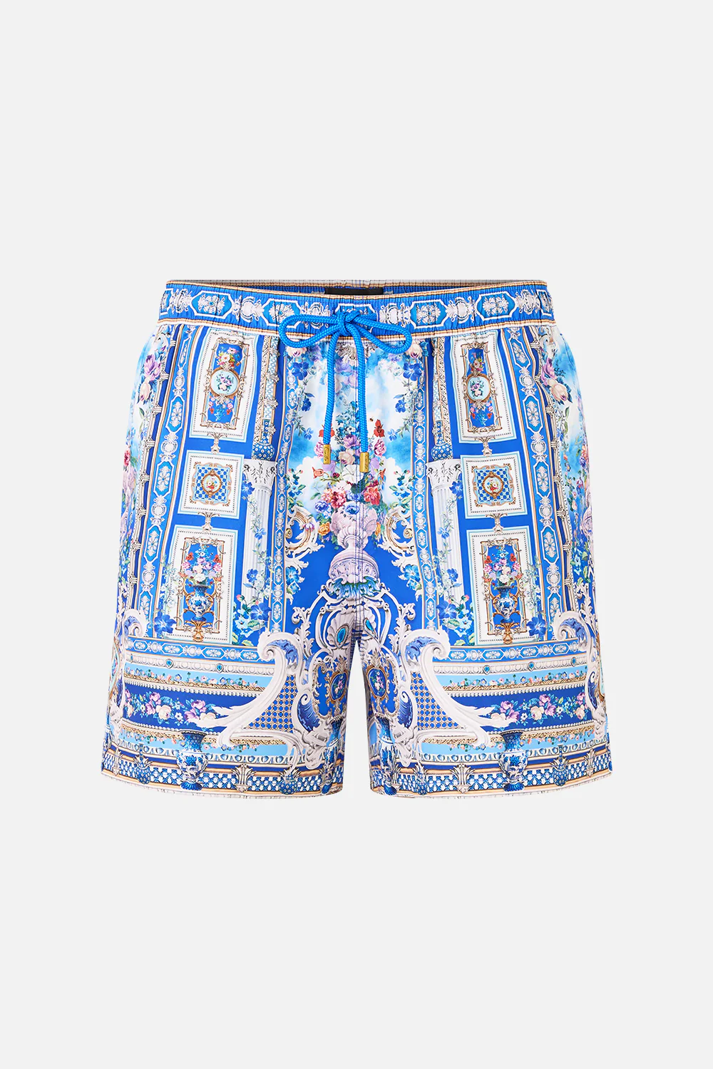 MID LENGTH BOARDSHORT WITH ELASTIC WAIST OTTOMAN OPULENCE - Image 3