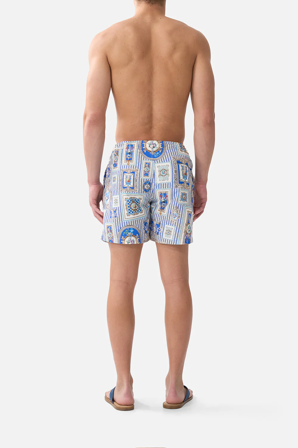 MID LENGTH BOARDSHORT WITH FIXED WAIST OTTOMAN OPULENCE - Image 2