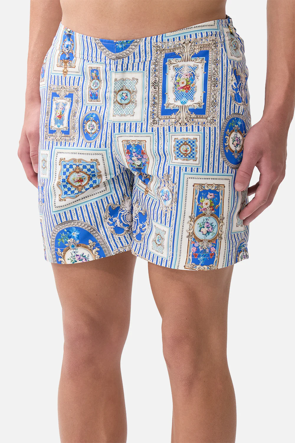 MID LENGTH BOARDSHORT WITH FIXED WAIST OTTOMAN OPULENCE - Image 5