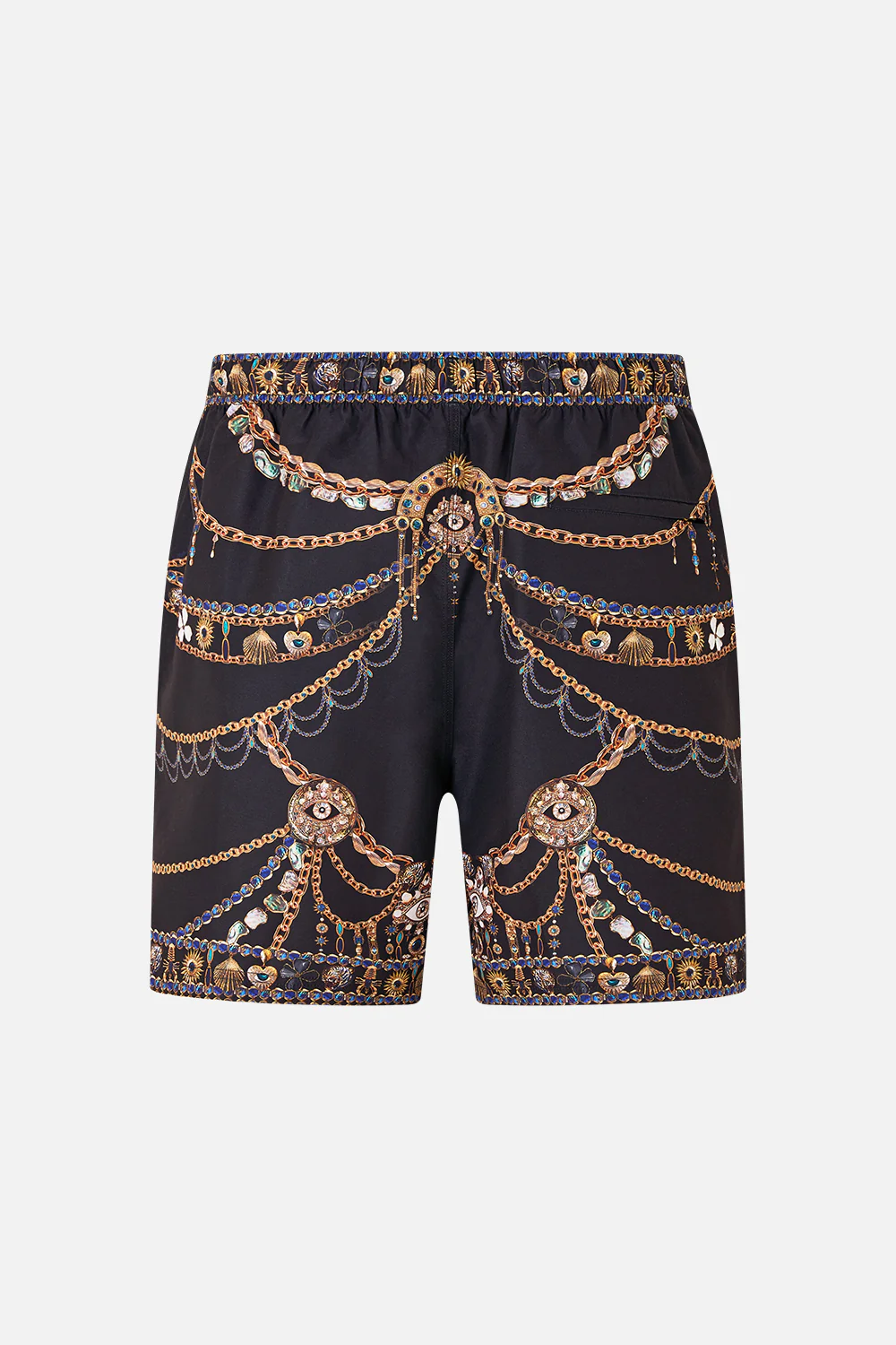 MID LENGTH BOARDSHORT WITH ELASTIC WAIST AMULETS AND ALCHEMY - Image 6