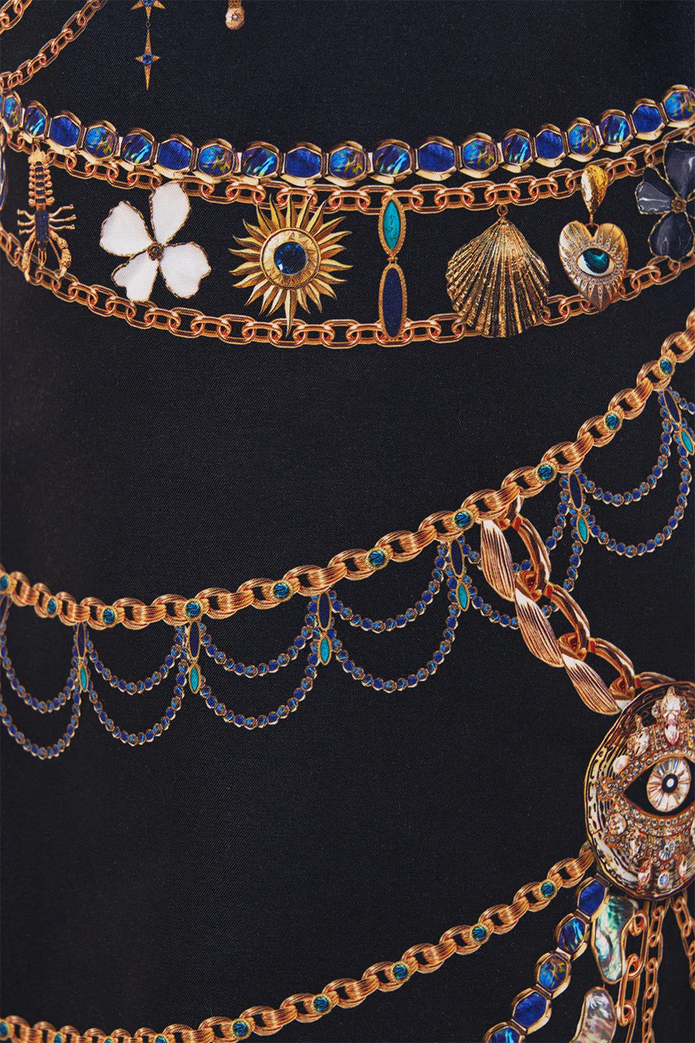 MID LENGTH BOARDSHORT WITH ELASTIC WAIST AMULETS AND ALCHEMY - Image 7