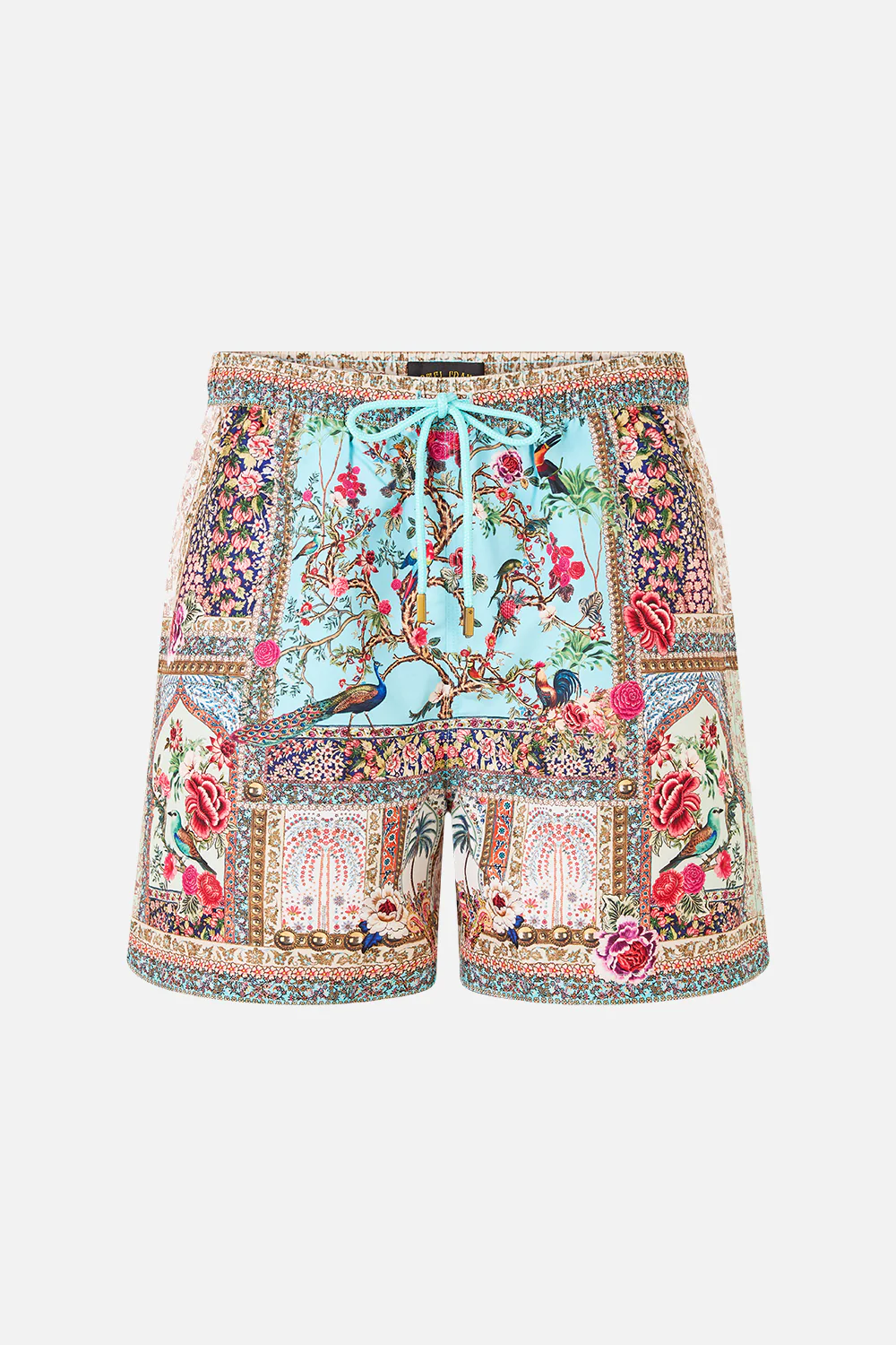 MID LENGTH BOARDSHORT WITH ELASTIC WAIST SULTANS AND QUEENS - Image 3