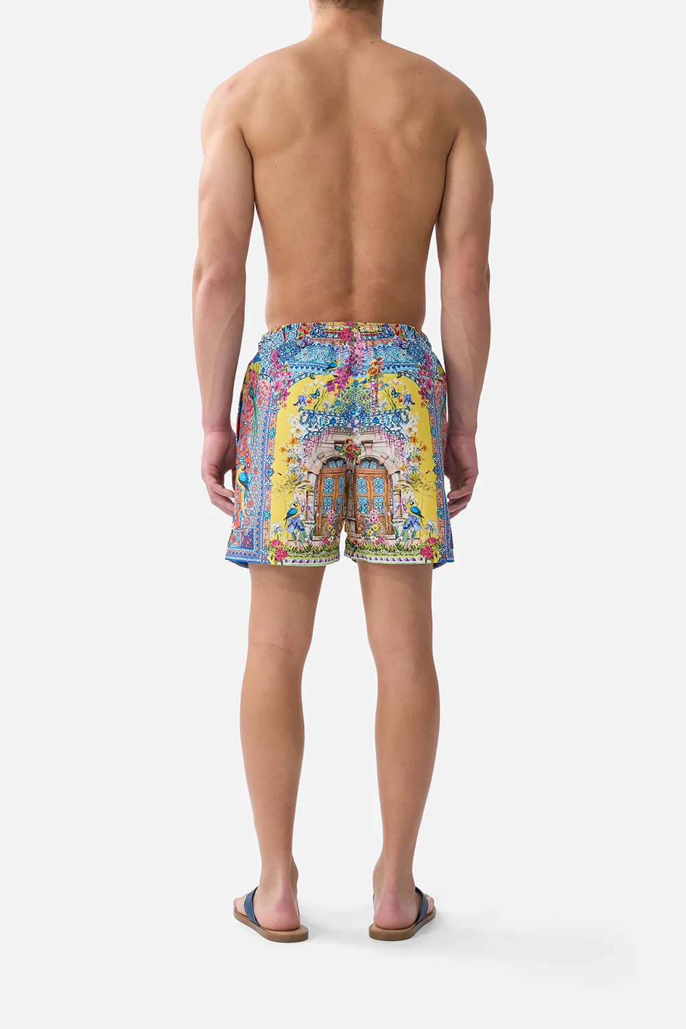 MID LENGTH BOARDSHORT WITH ELASTIC WAIST SULTANAHMET SUMMER - Image 2