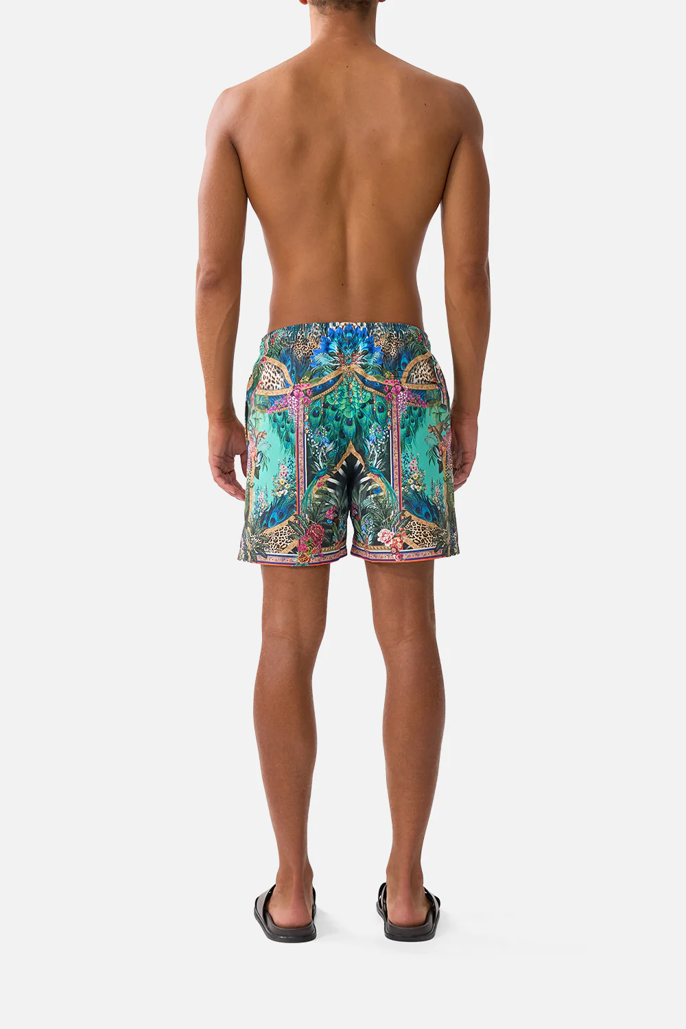MID LENGTH BOARDSHORT WITH ELASTIC WAIST ANIMAL ALCHEMY - Image 2