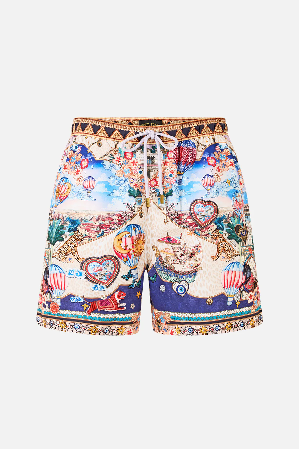 MID LENGTH BOARDSHORT WITH ELASTIC WAIST KAPADOKYA KITSCH - Image 3
