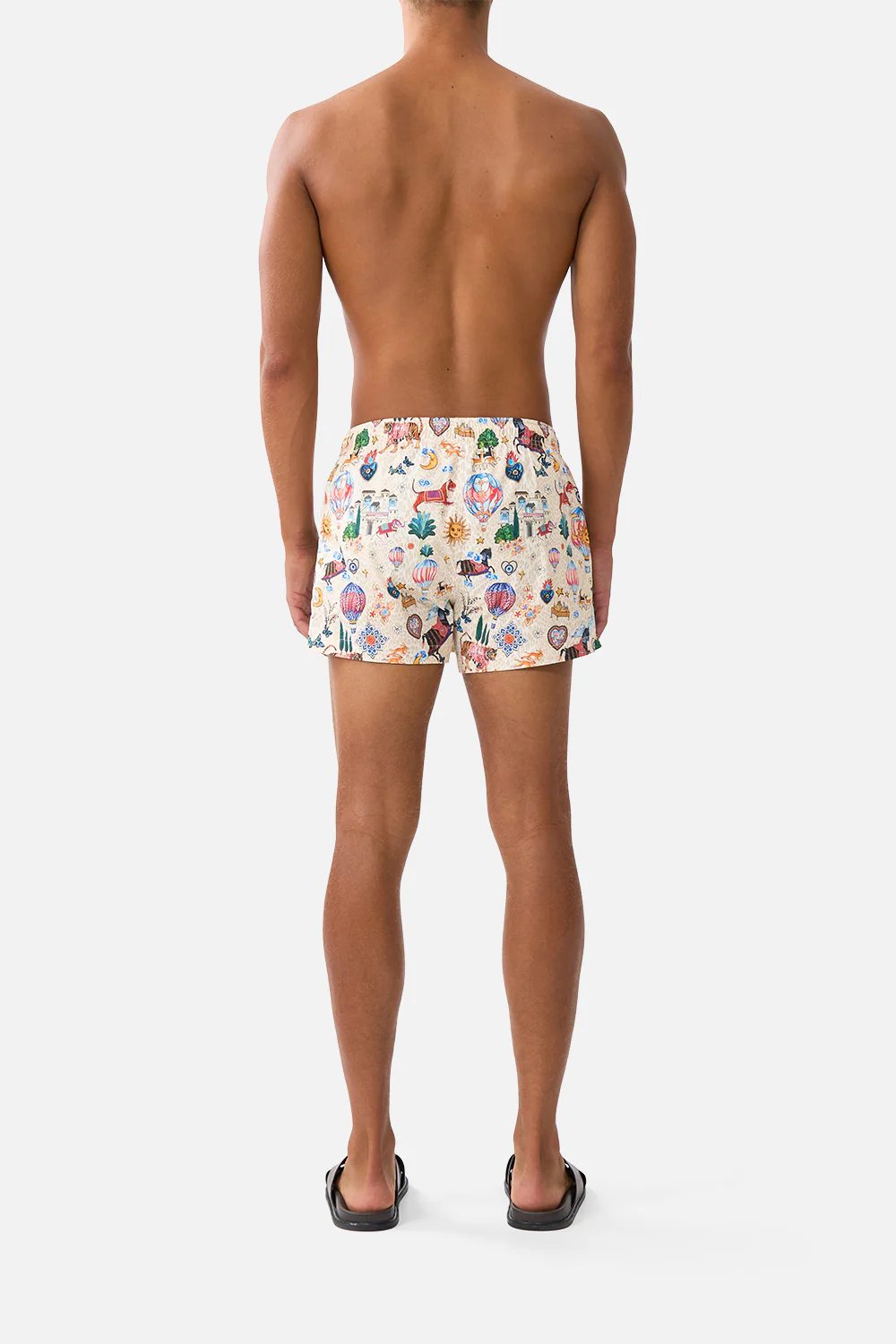 SHORT LENGTH BOARDSHORT WITH ELASTIC WAIST KAPADOKYA KITSCH - Image 2