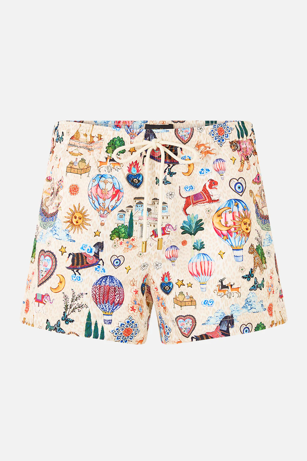 SHORT LENGTH BOARDSHORT WITH ELASTIC WAIST KAPADOKYA KITSCH - Image 3