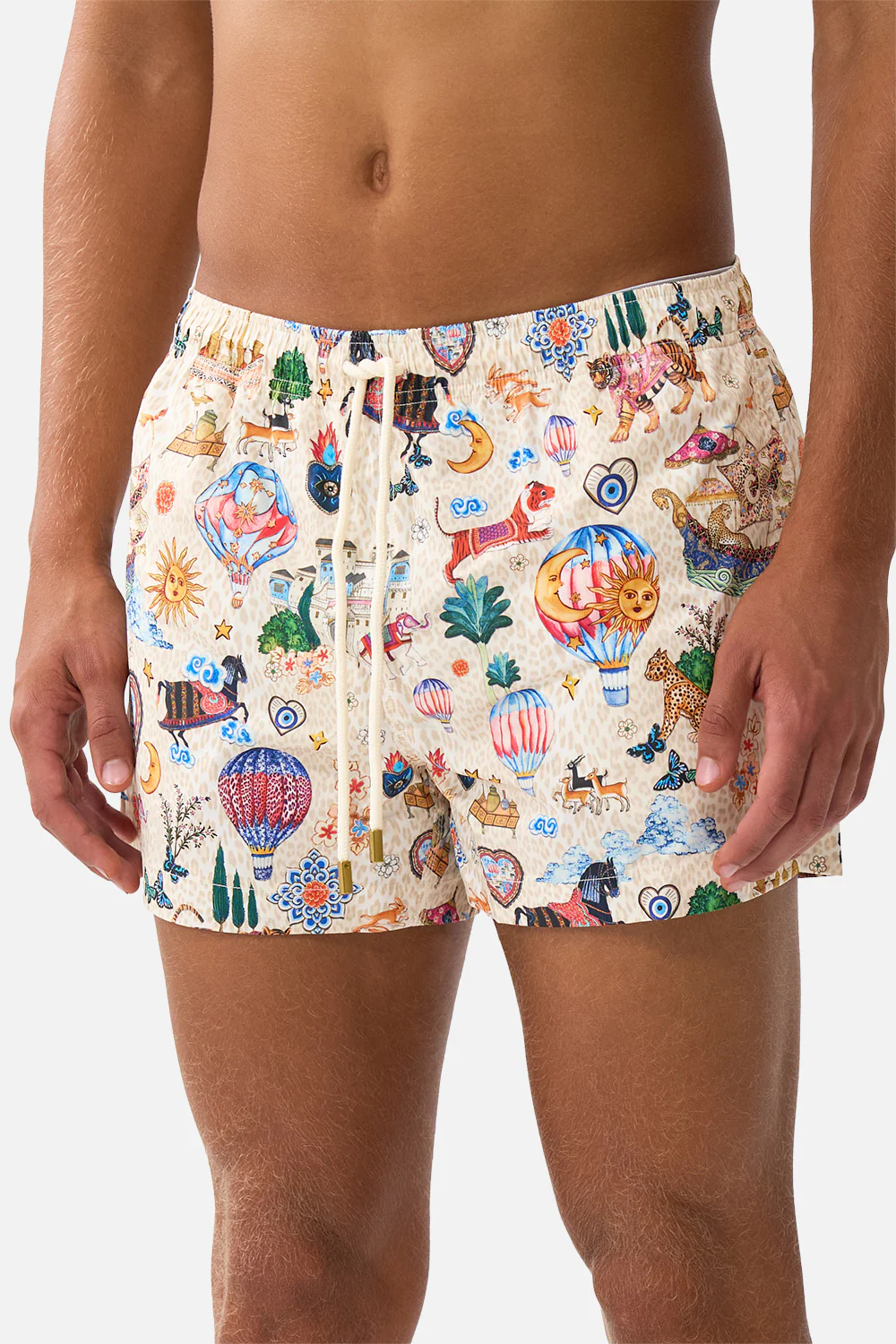 SHORT LENGTH BOARDSHORT WITH ELASTIC WAIST KAPADOKYA KITSCH - Image 5