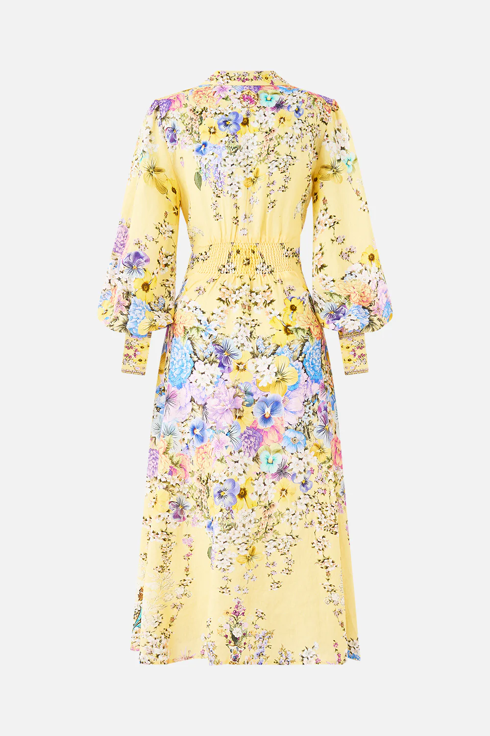 WAIST TIE SHIRT DRESS DARLING BUDS - Image 6