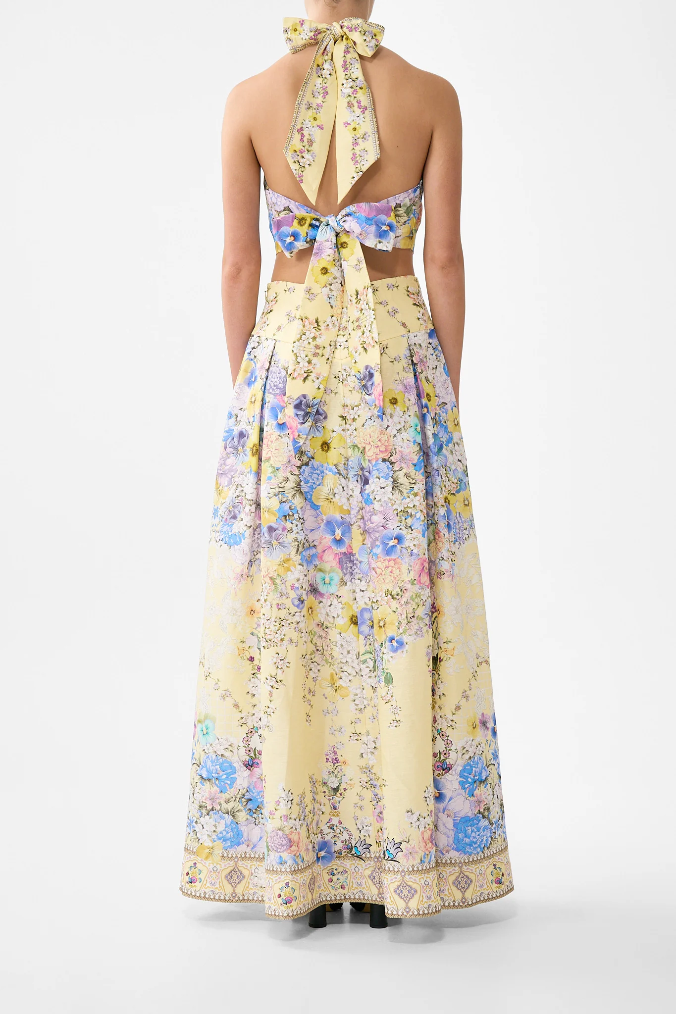 HALTER TIE BACK TOP DARLING BUDS - Image 2