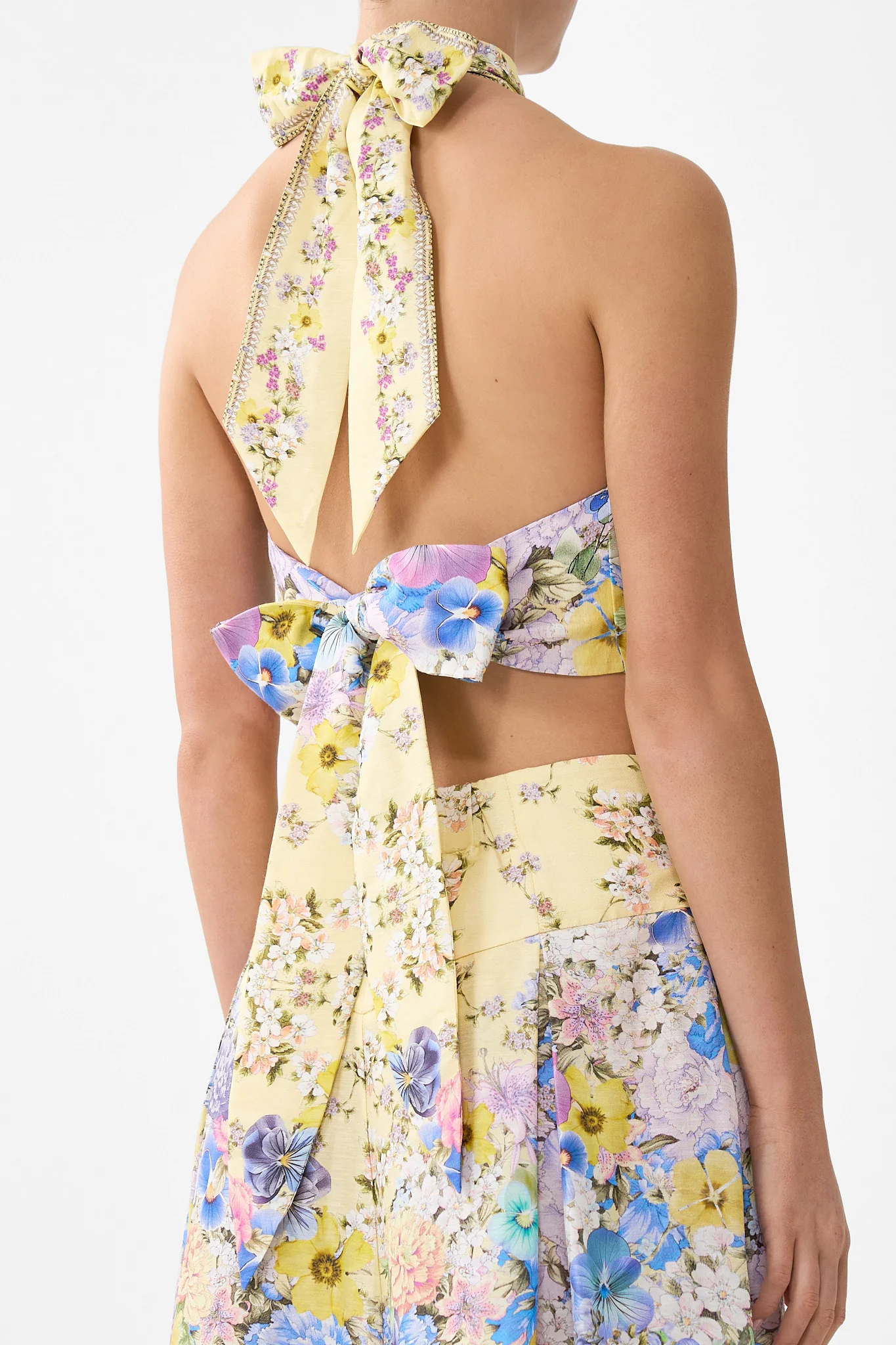 HALTER TIE BACK TOP DARLING BUDS - Image 6