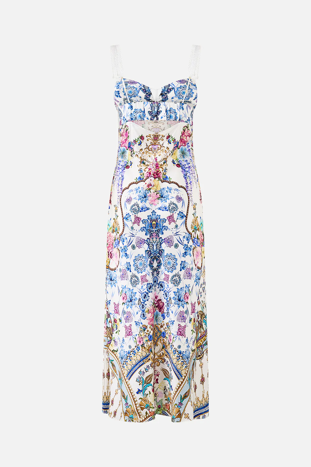 GATHERED BODICE BIAS DRESS ALL ABOUT THAT LACE - Image 6