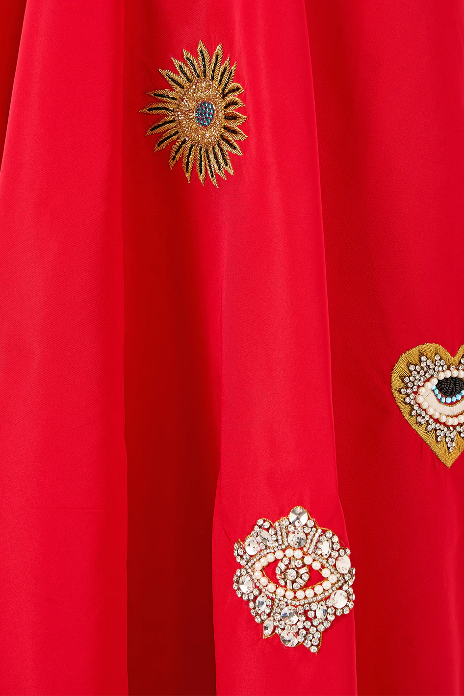 FRILL NECK DRESS WITH HARDWARE NAZAR NIRVANA - Image 8