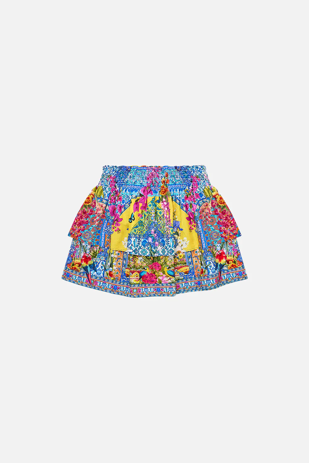 KIDS LAYERED MINI SKIRT W BABYLOCKED EDGES SULTANAHMET SUMMER - Image 2