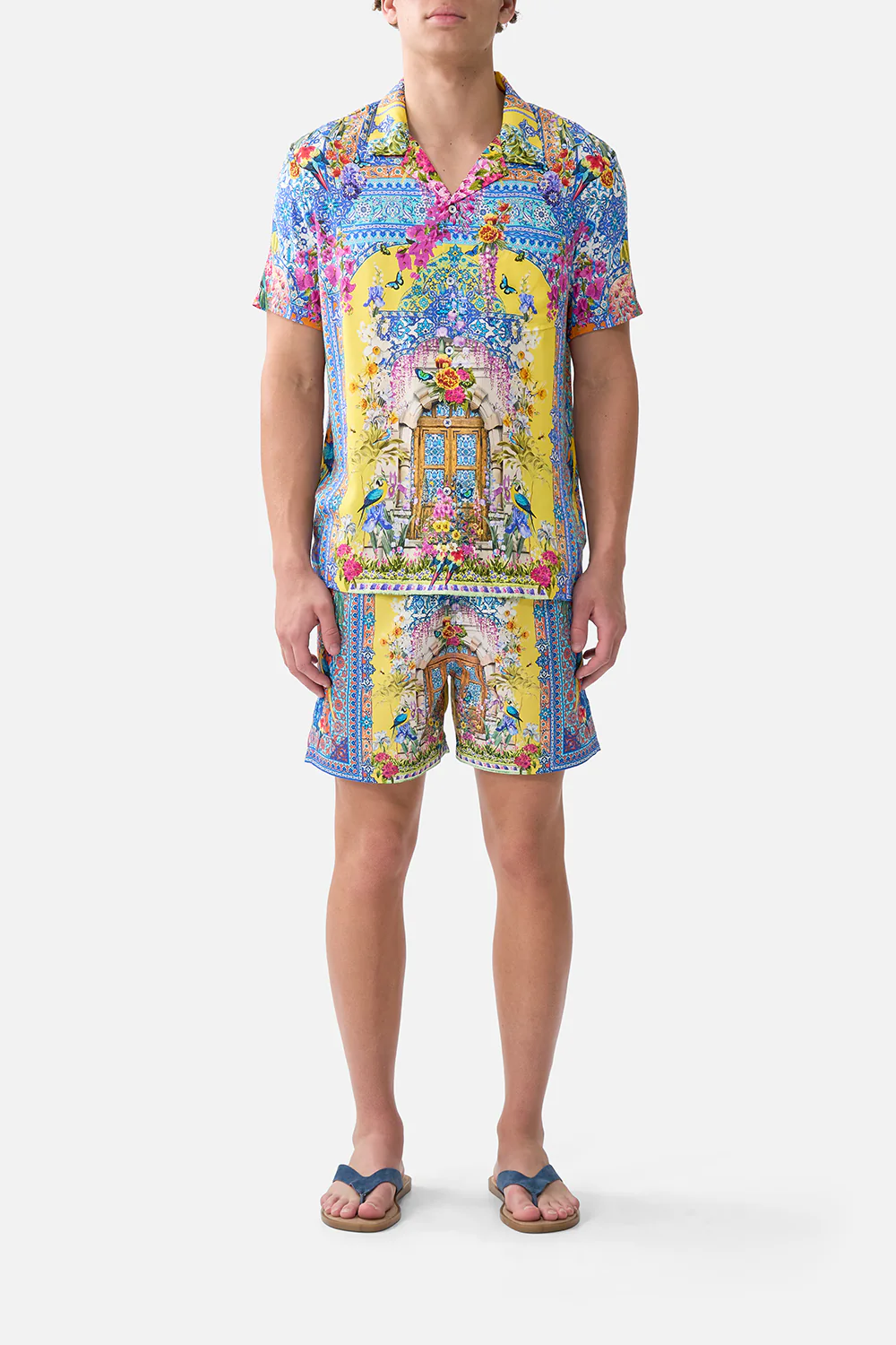 SHORT SLEEVE CAMP COLLARED SHIRT SULTANAHMET SUMMER