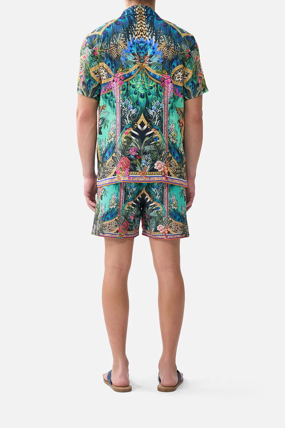 SHORT SLEEVE CAMP COLLARED SHIRT ANIMAL ALCHEMY - Image 2