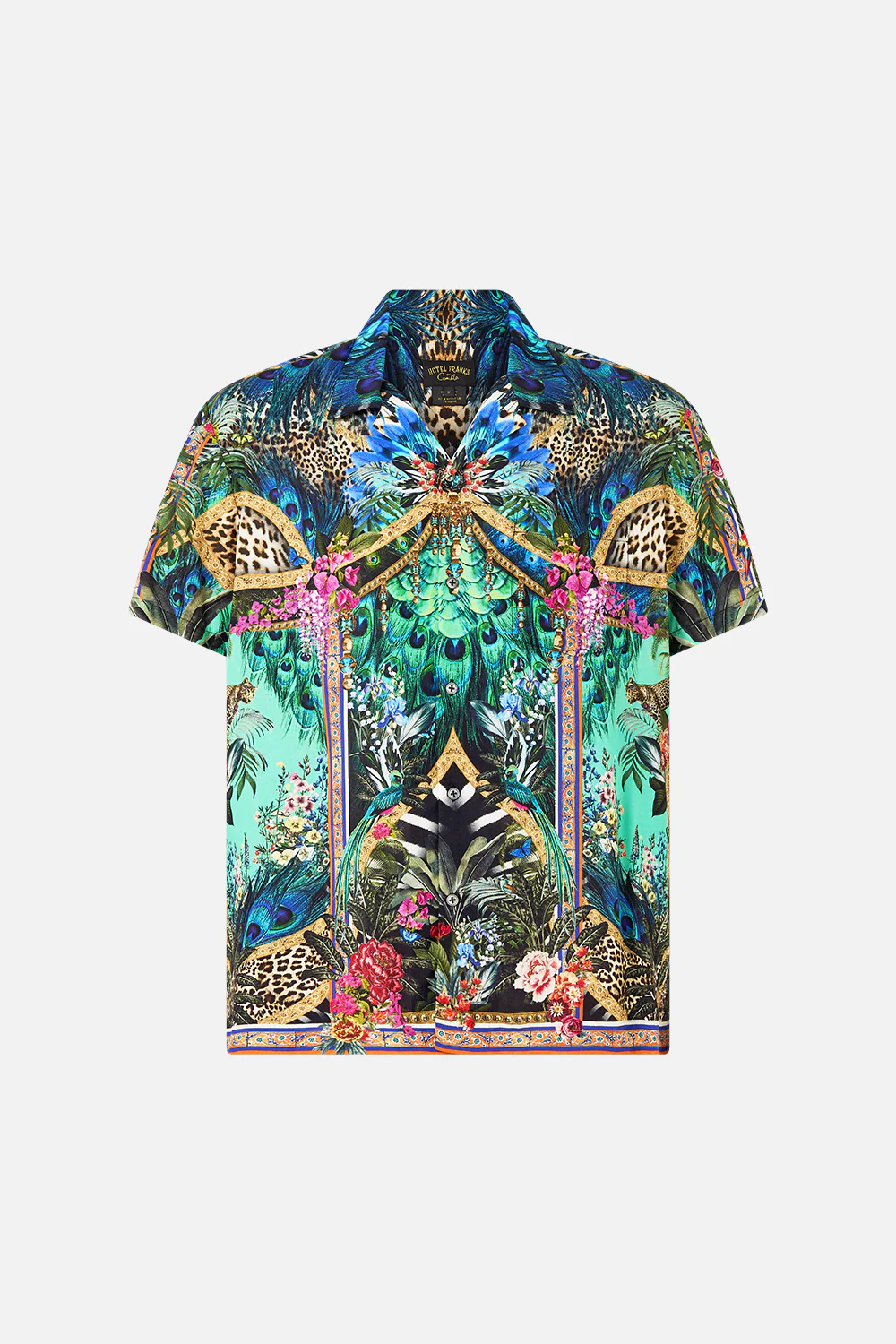 SHORT SLEEVE CAMP COLLARED SHIRT ANIMAL ALCHEMY - Image 3