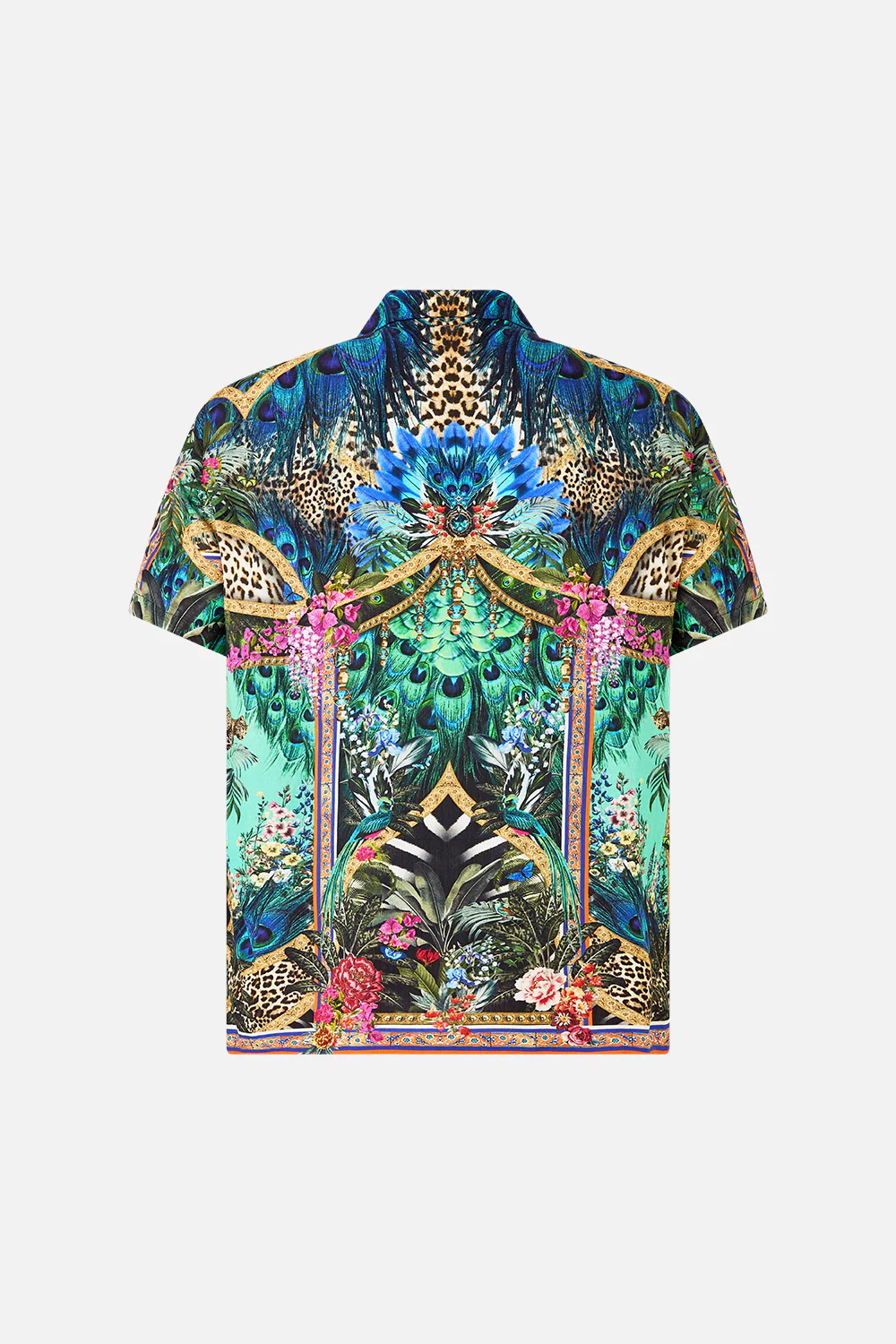 SHORT SLEEVE CAMP COLLARED SHIRT ANIMAL ALCHEMY - Image 6