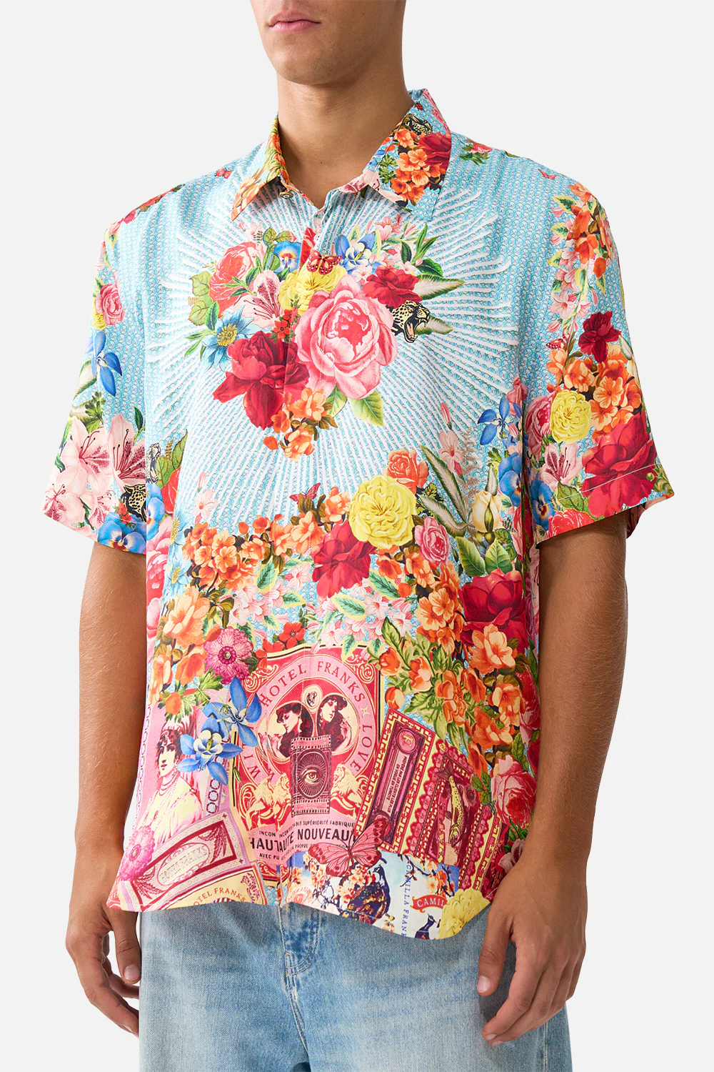 SHORT SLEEVE OVERSIZED SHIRT PAPERS AND CURIOUS CAPERS - Image 5
